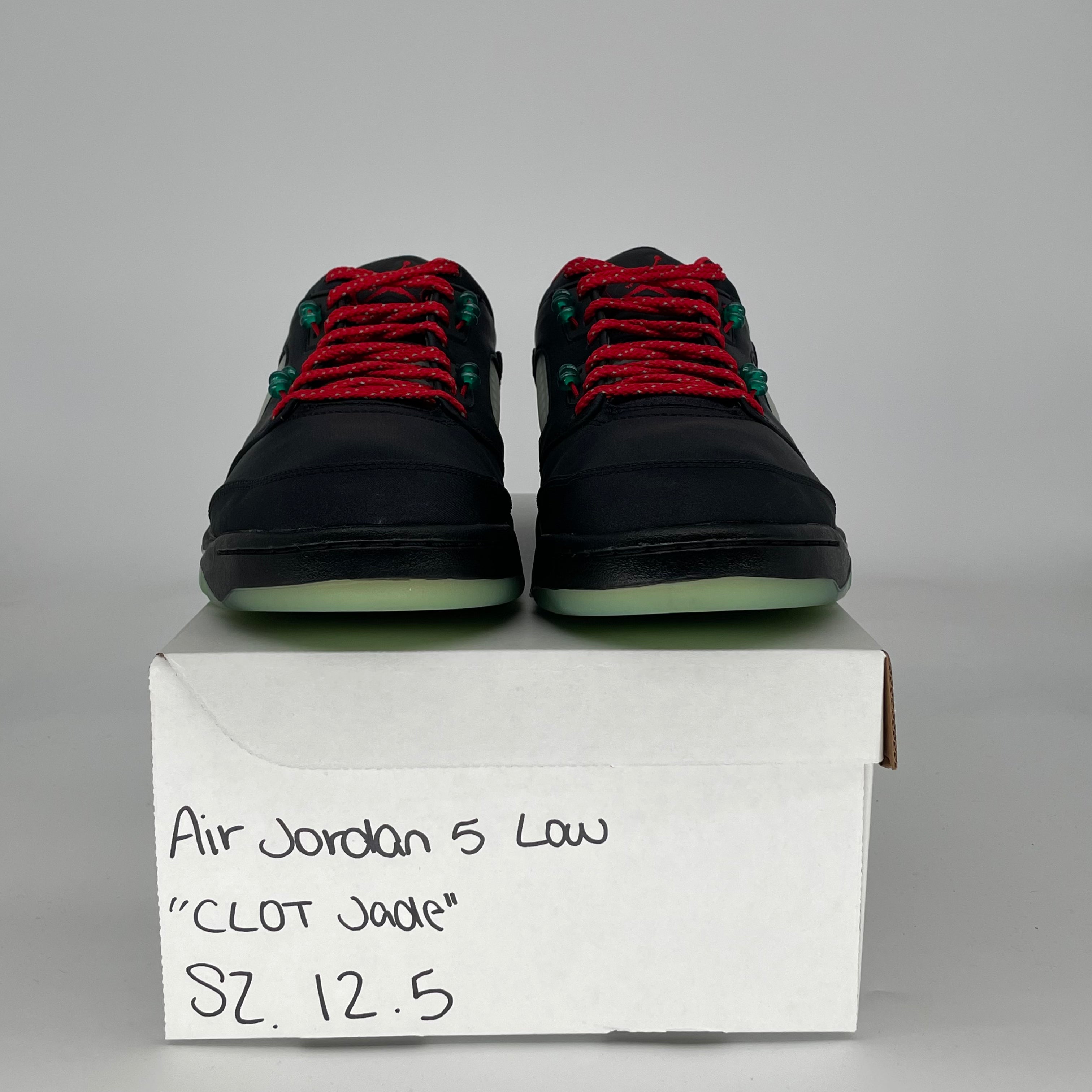 AIR JORDAN 5 LOW CLOT JADE DM4640-036 SIZE 12.5/14W