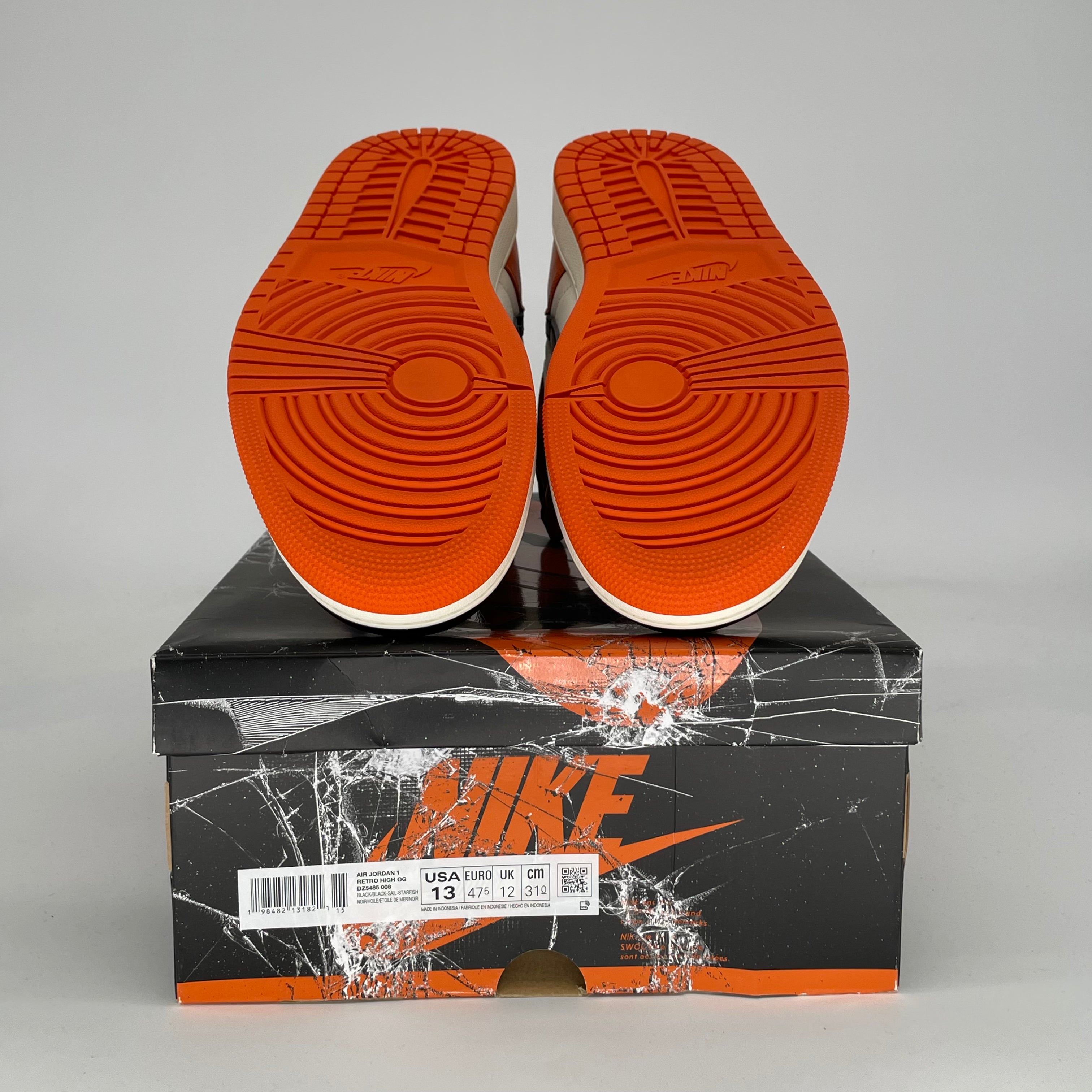 AIR JORDAN 1 SHATTERED BACKBOARD DZ5485-008 SIZE 13/14.5W