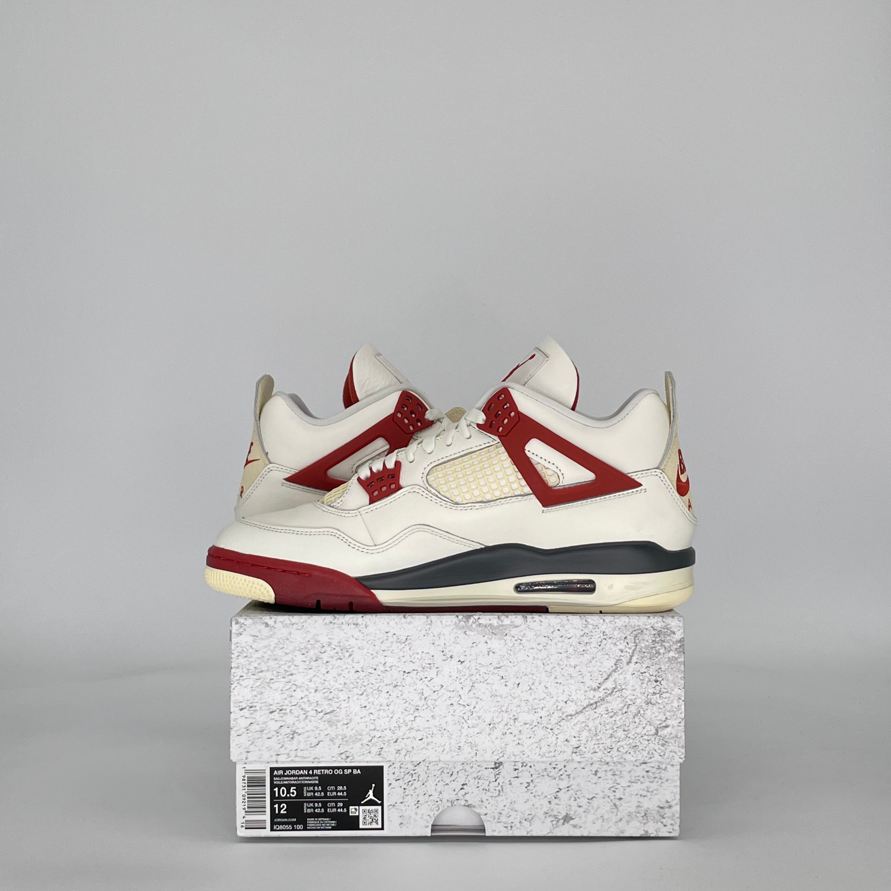 AIR JORDAN 4 NIGEL SYLVESTER BRICK AFTER BRICK IQ8055-100 SIZE 10.5/12W