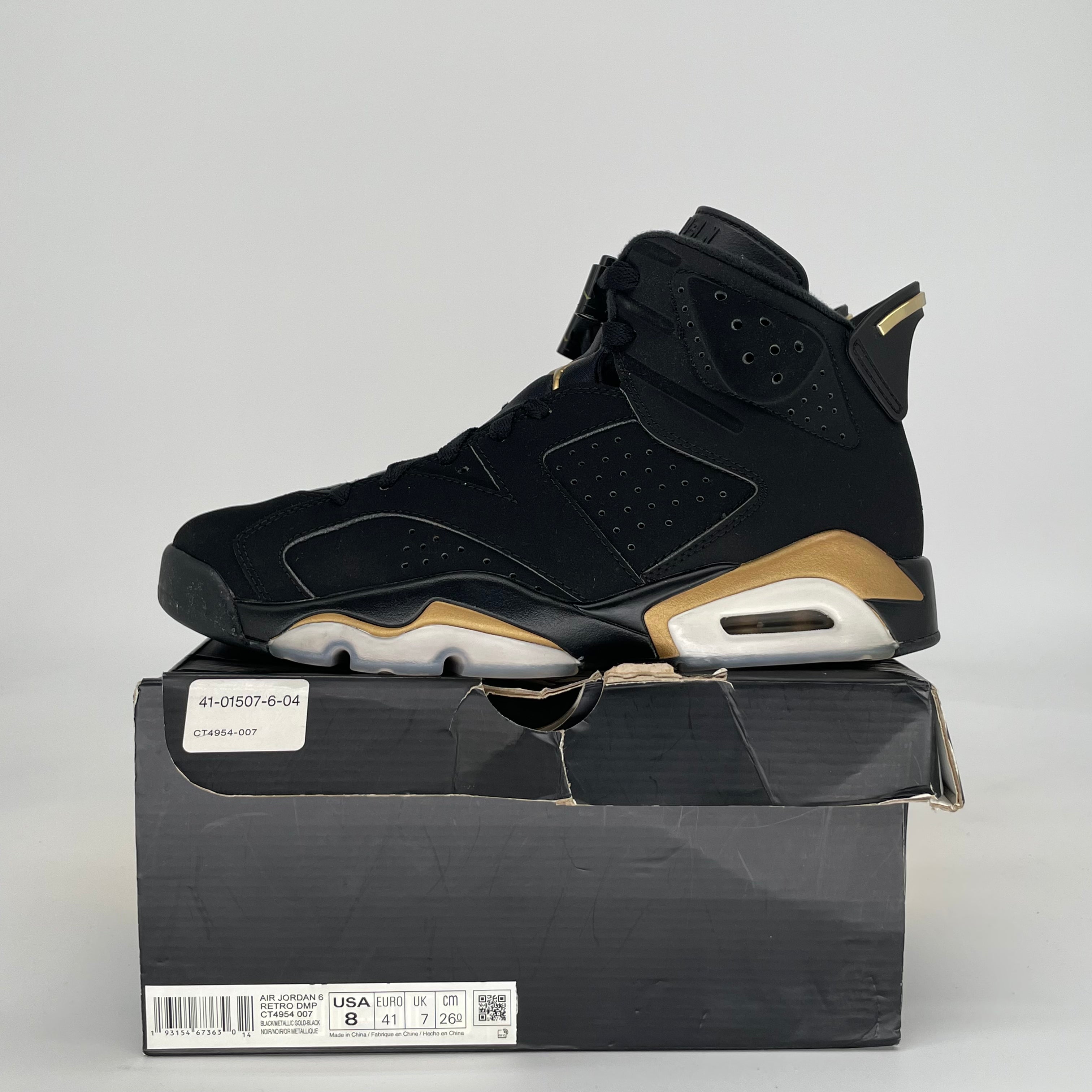 AIR JORDAN 6 DMP CT4954-007 SIZE 8/9.5W