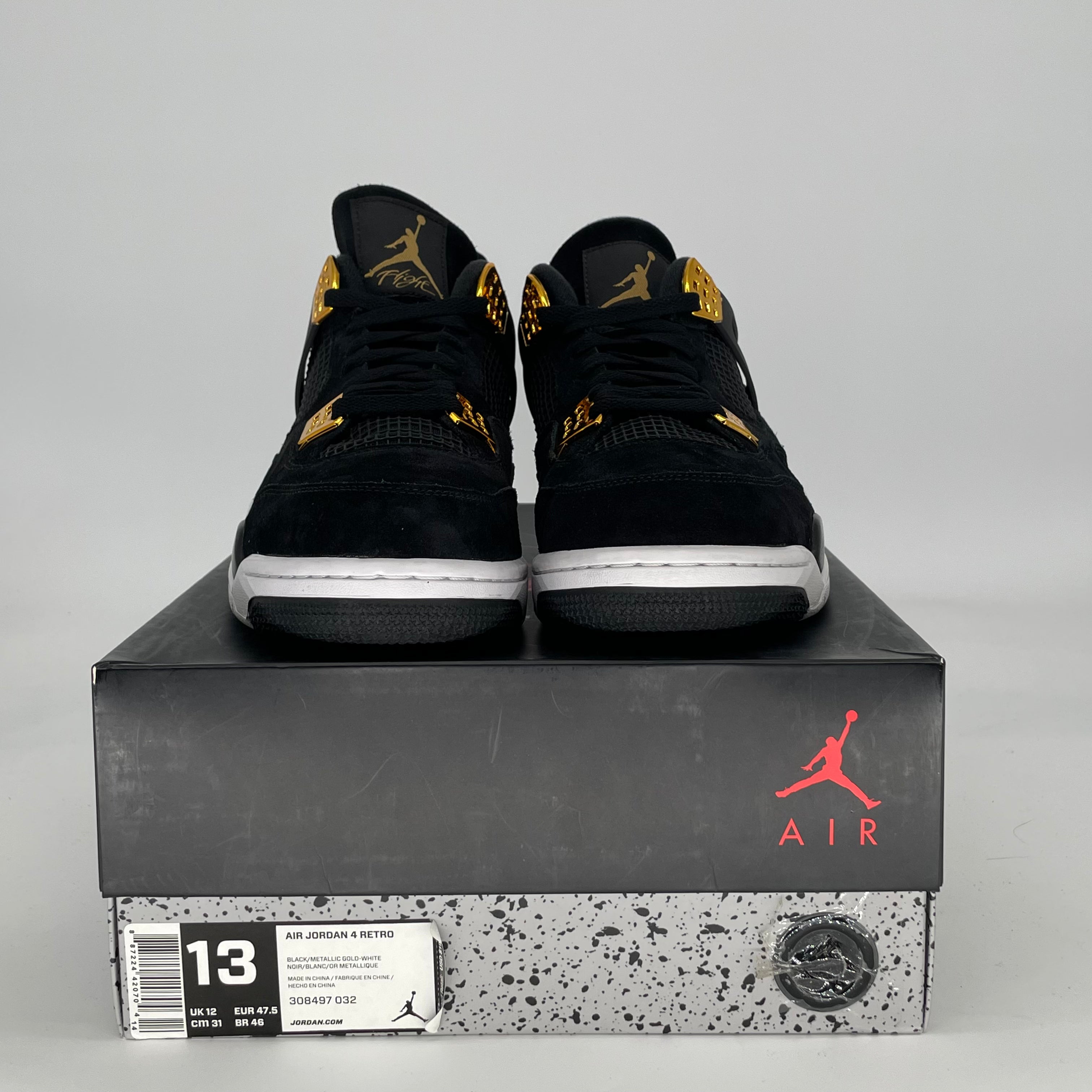 AIR JORDAN 4 ROYALTY 308497-032 SIZE 13/14.5W