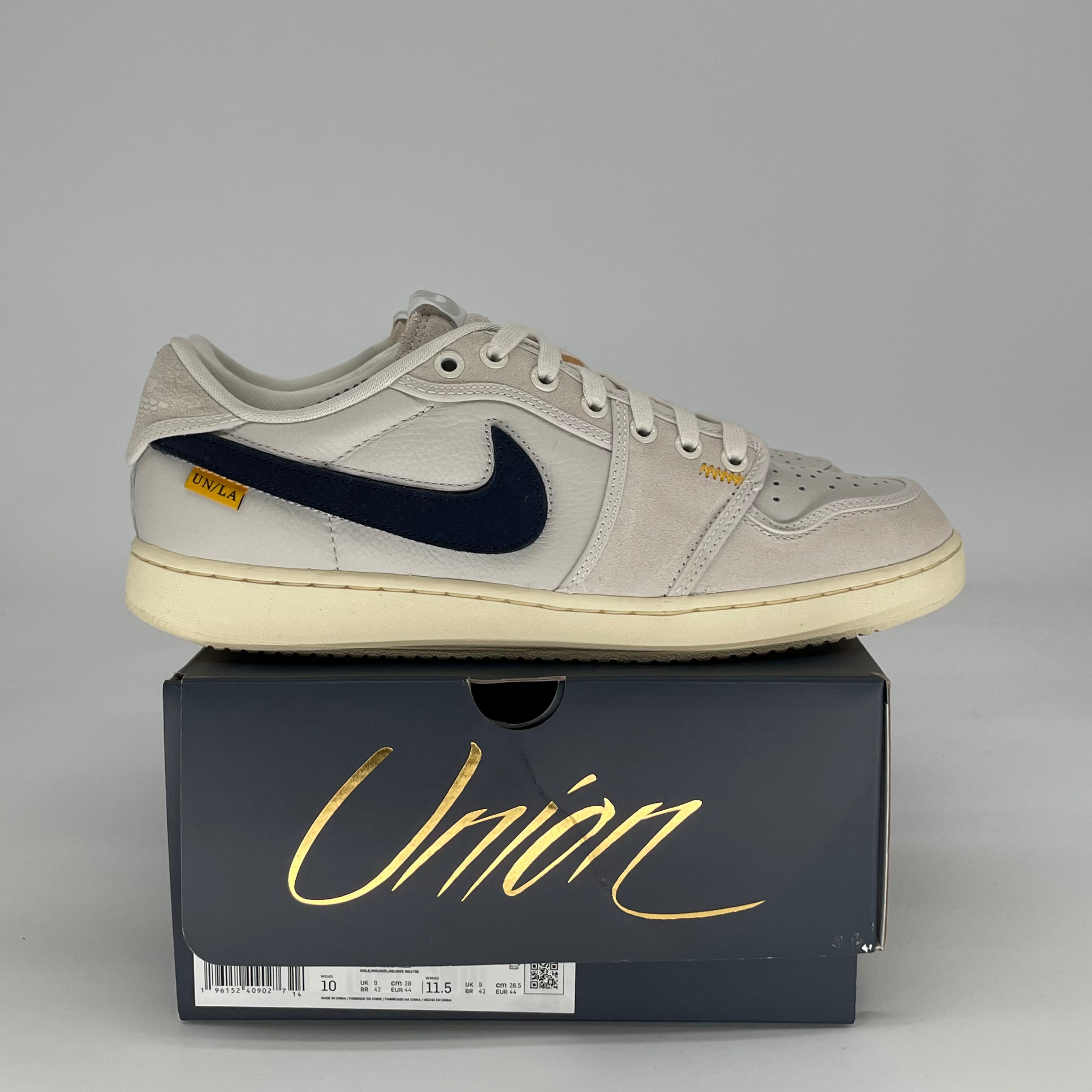 AIR JORDAN 1 LOW UNION AJKO SAIL LEATHER DZ4864-100 SIZE 10/11.5W