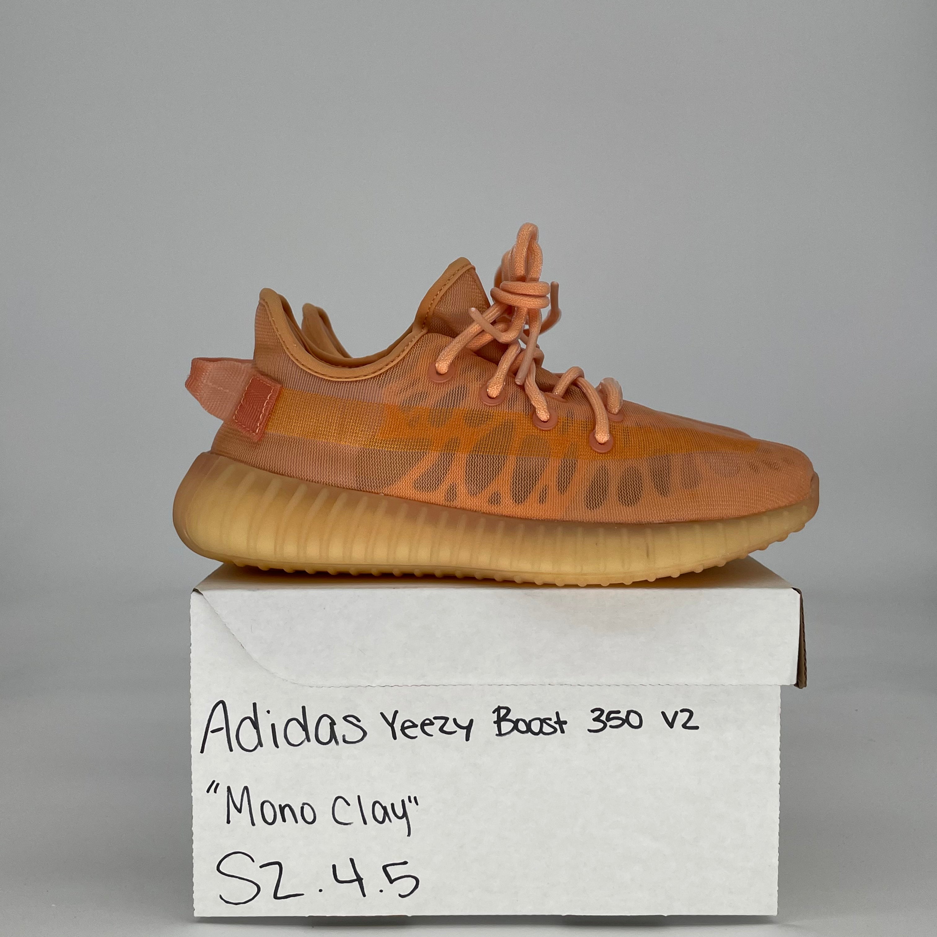 ADIDAS YEEZY BOOST 350 V2 MONO CLAY GW2870 SIZE 4.5/6W