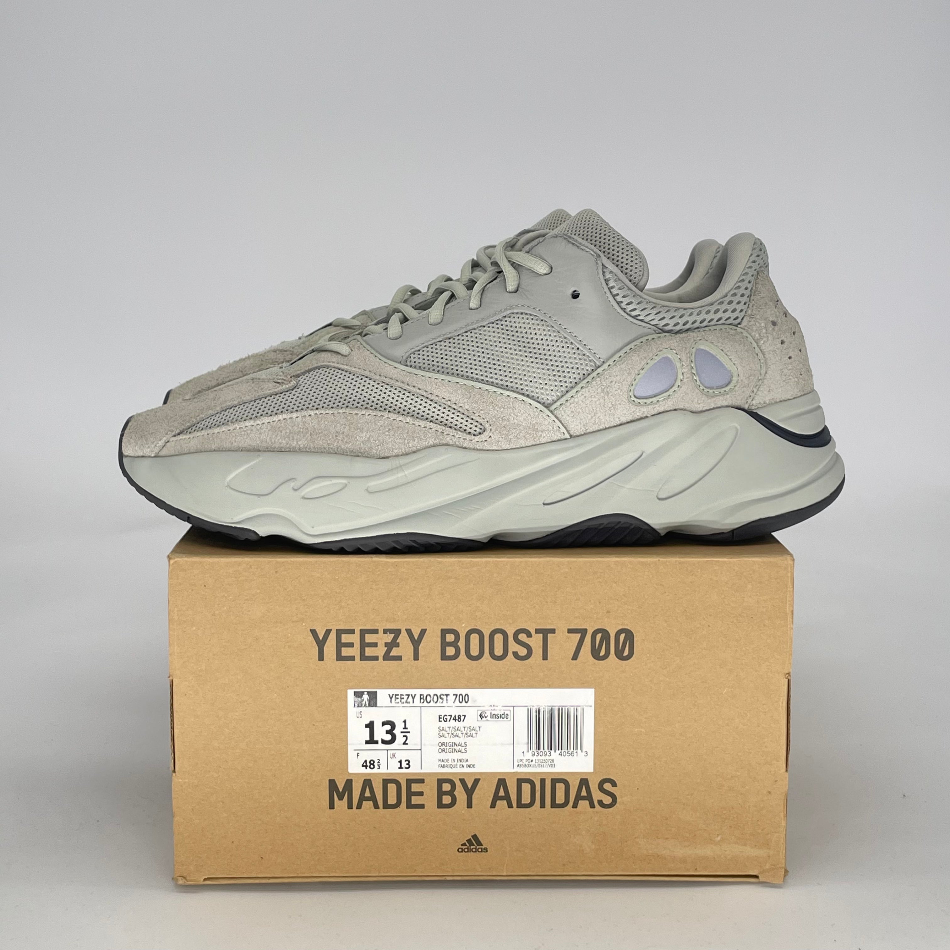 ADIDAS YEEZY BOOST 700 SALT EG7487 SIZE 13.5/15W
