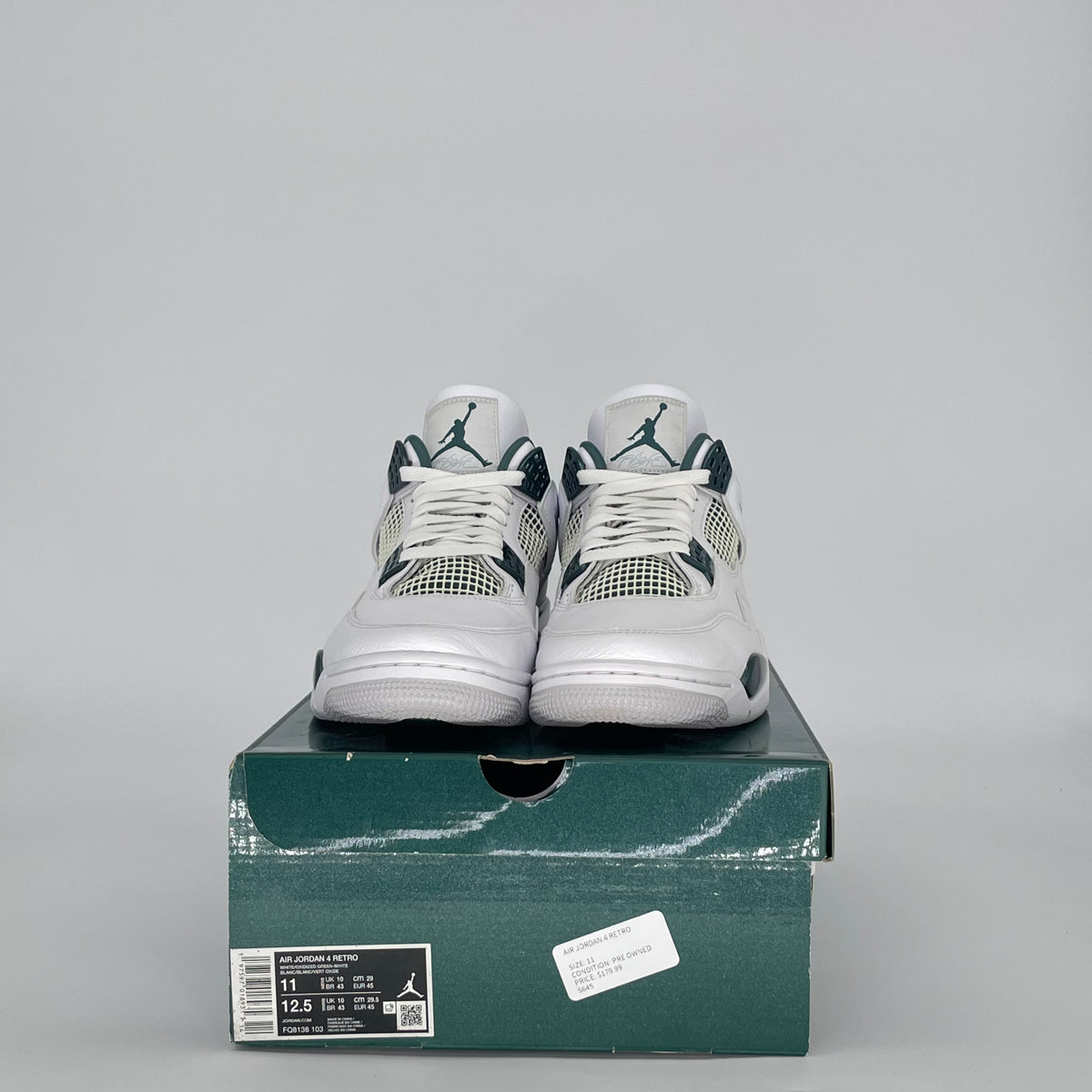 Jordan 4 Retro Oxidized Green