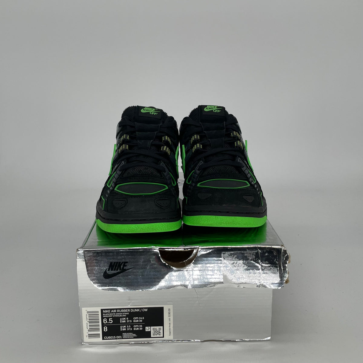 Nike Air Rubber Dunk Off-White Green Strike