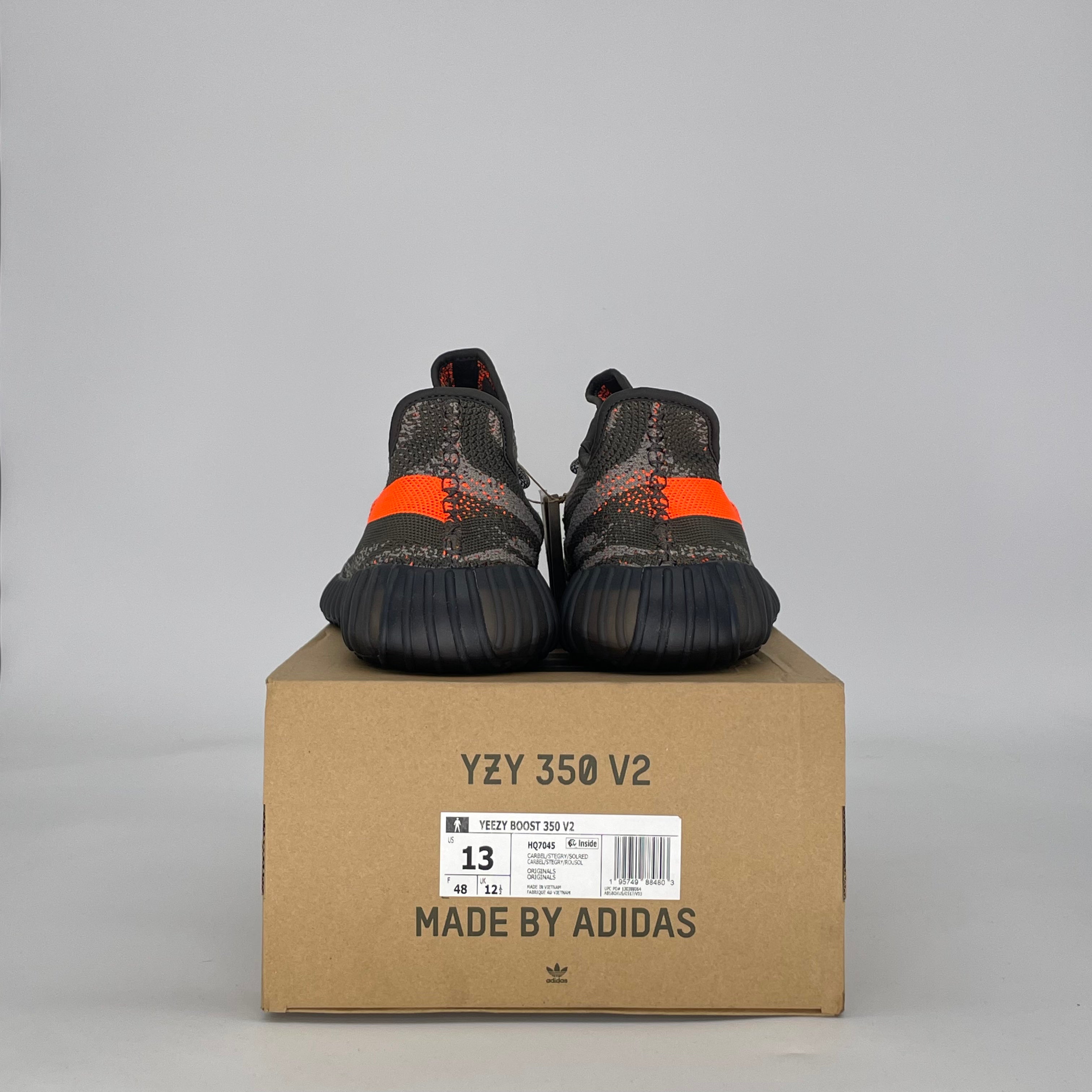 ADIDAS YEEZY BOOST 350 V2 CARBON BELUGA HQ7045 SIZE 13/14.5W