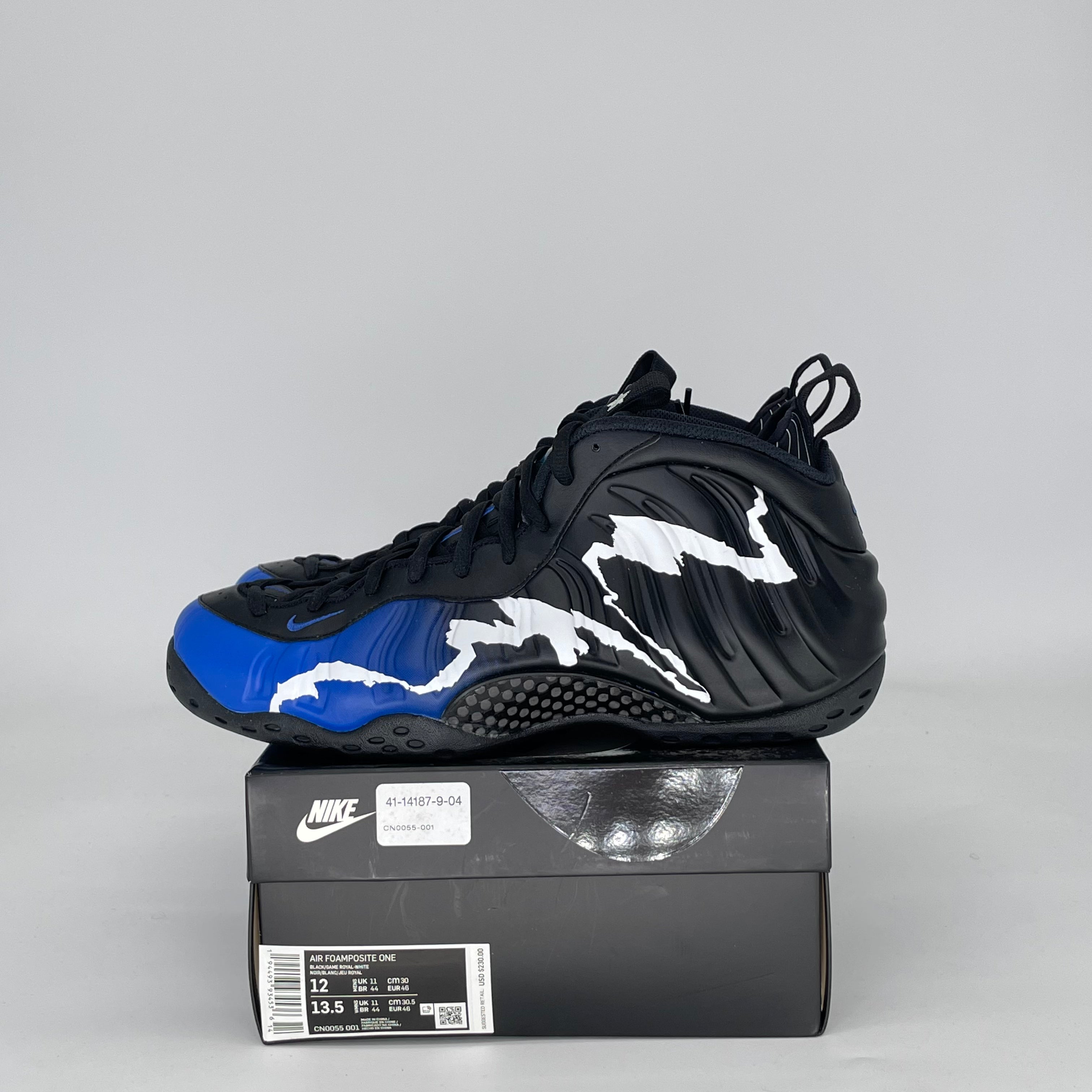 NIKE AIR FOAMPOSITE ONE 96 ALL-STAR CN0055-001 SIZE 12/13.5W