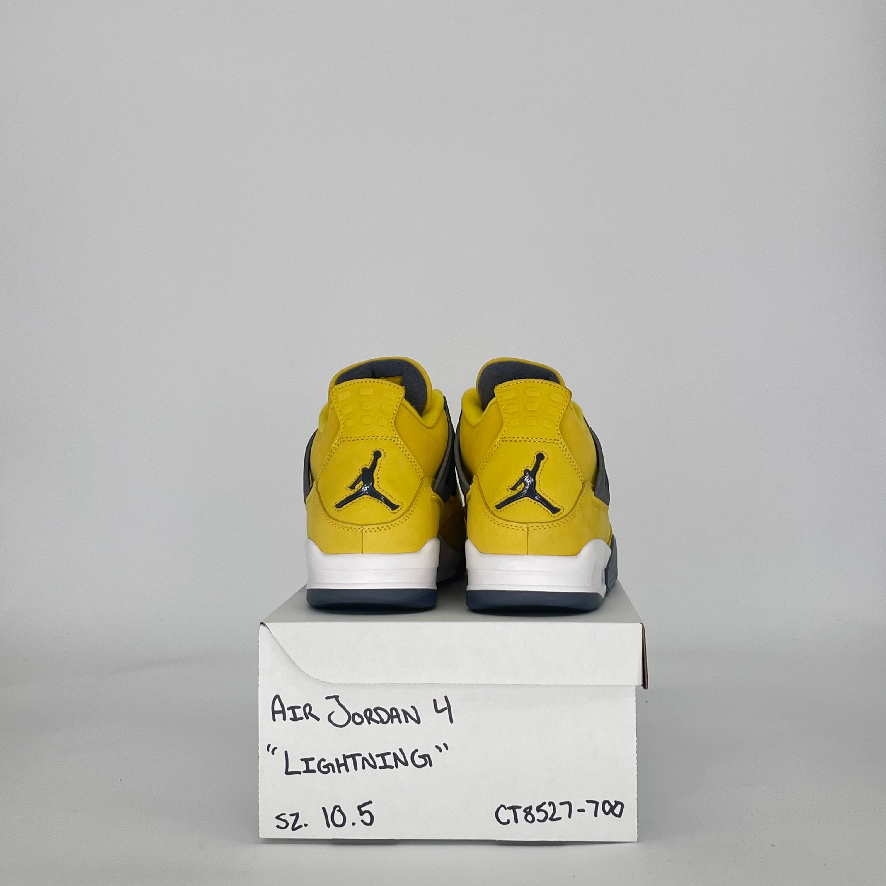 AIR JORDAN 4 LIGHTENING CT8527-700 SIZE 10.5/12W