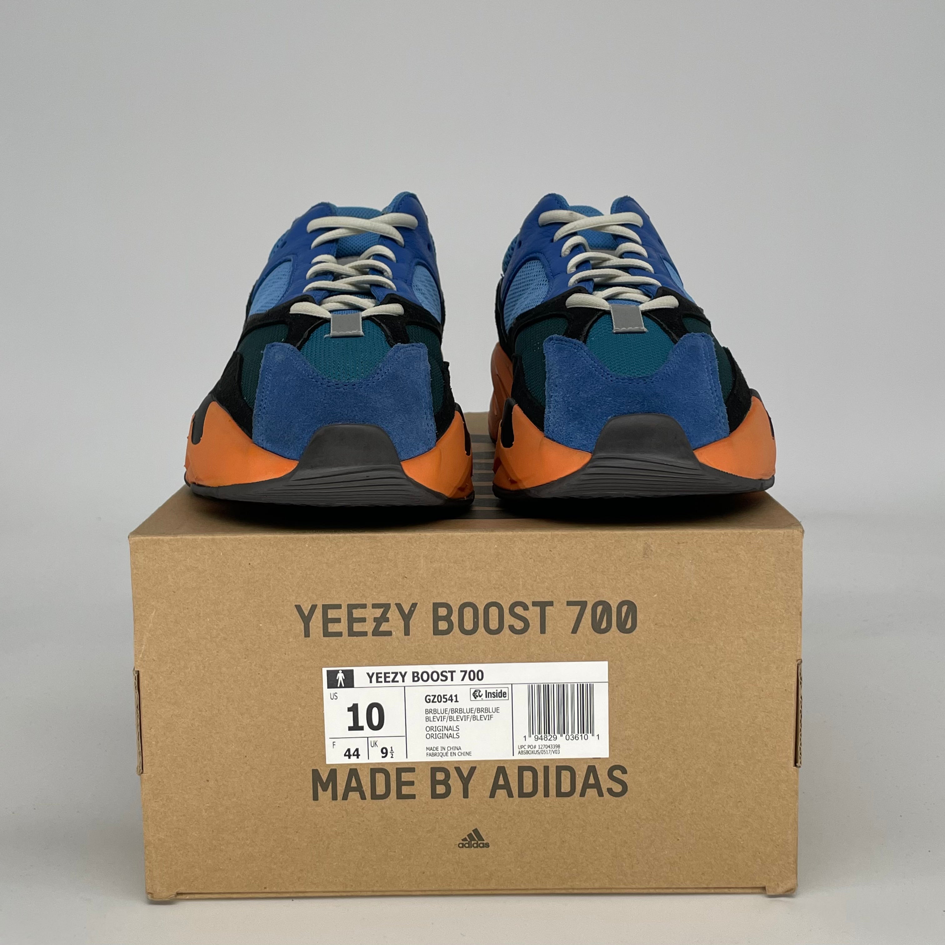 ADIDAS YEEZY 700 BRIGHT BLUE GZ0541 SIZE 10/11.5W