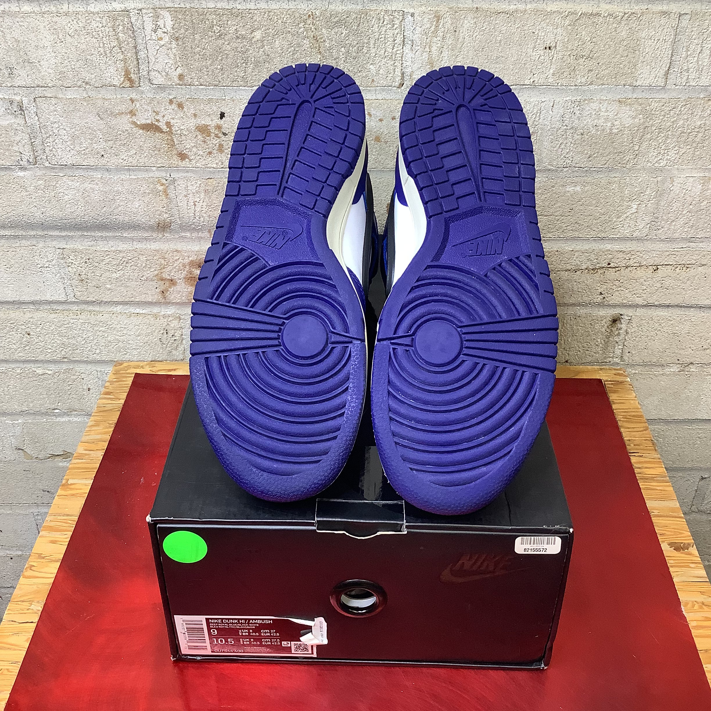 NIKE DUNK HIGH AMBUSH DEEP ROYAL CU7544-400 SIZE 9/10.5W