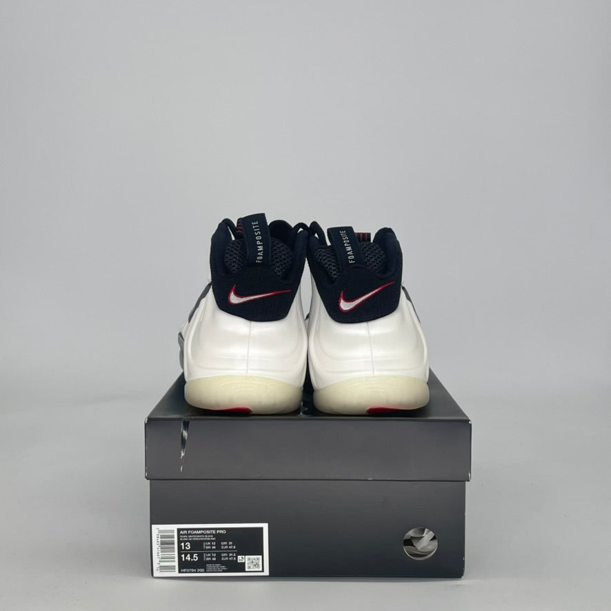 NIKE AIR FOAMPOSITE PRO PEARL HF0794-200 SIZE 13/14.5W