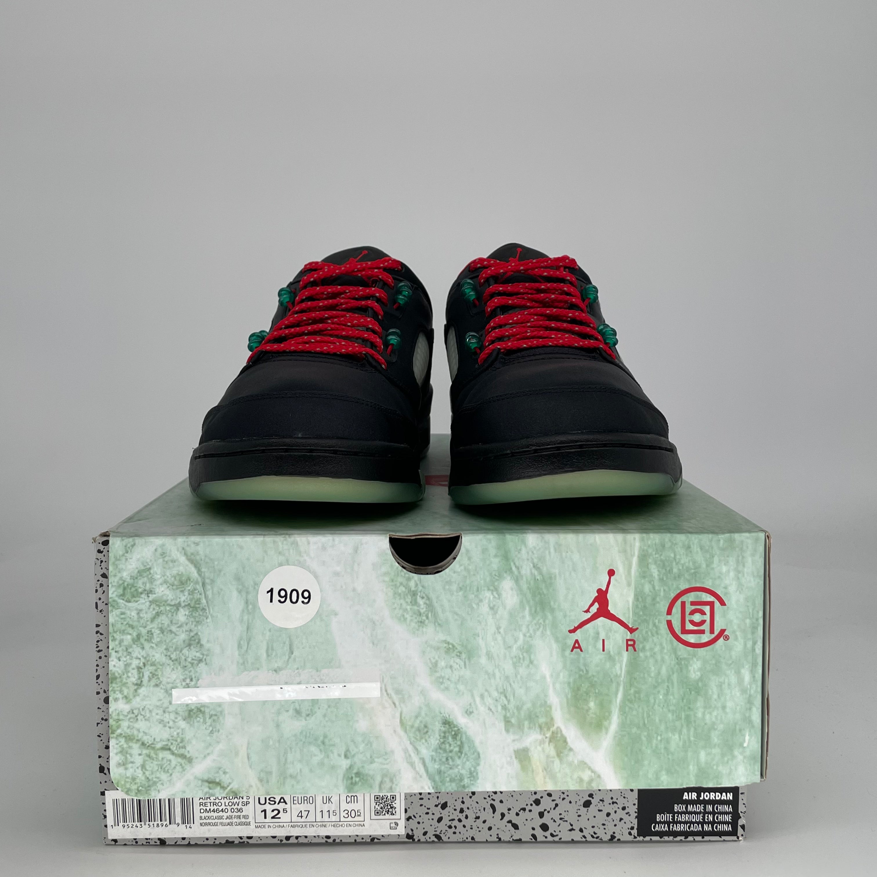 AIR JORDAN 5 LOW X CLOT JADE DM4640-036 SIZE 12.5/14W