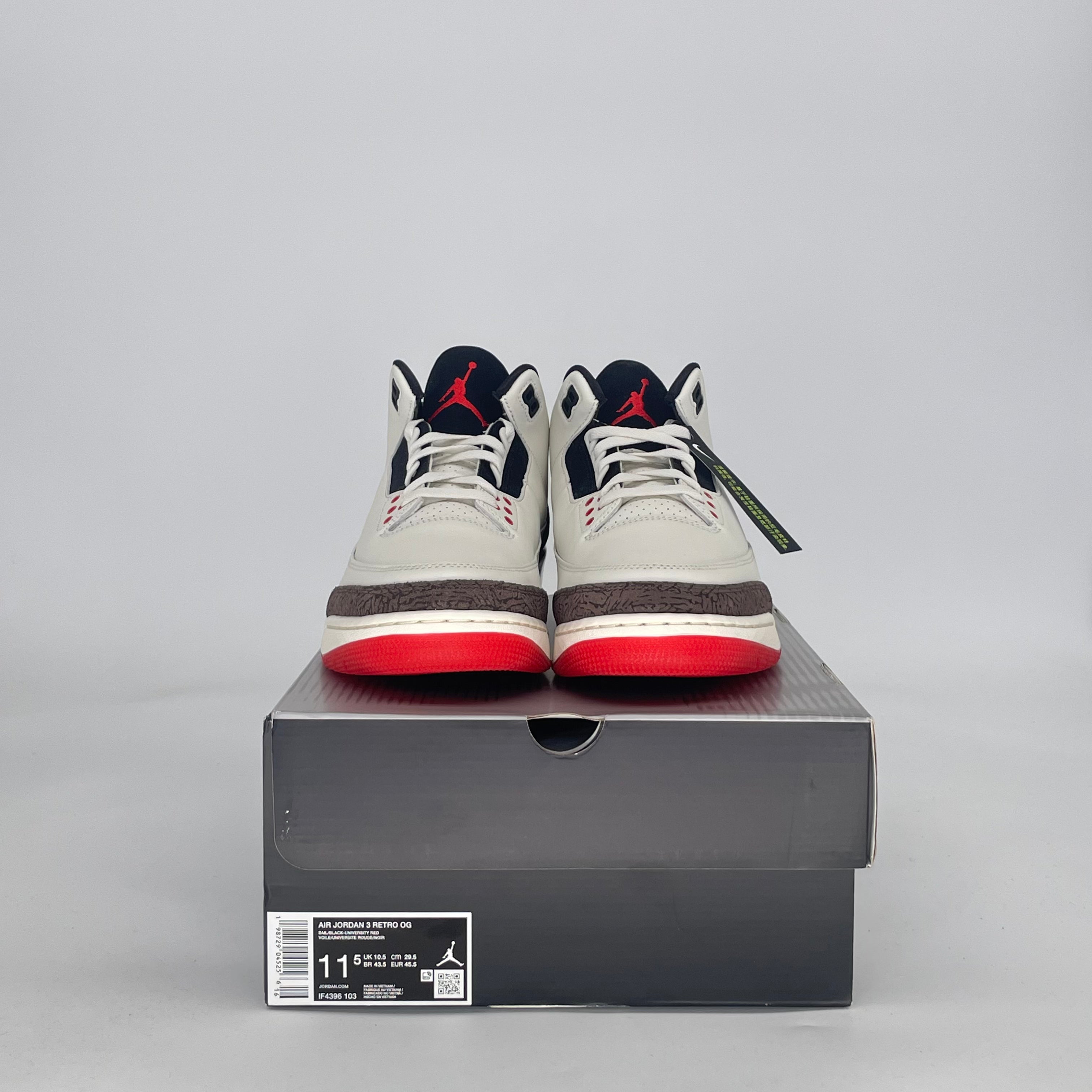 AIR JORDAN 3 WORLDS BEST DAD IF4396-103 SIZE 11.5/13W