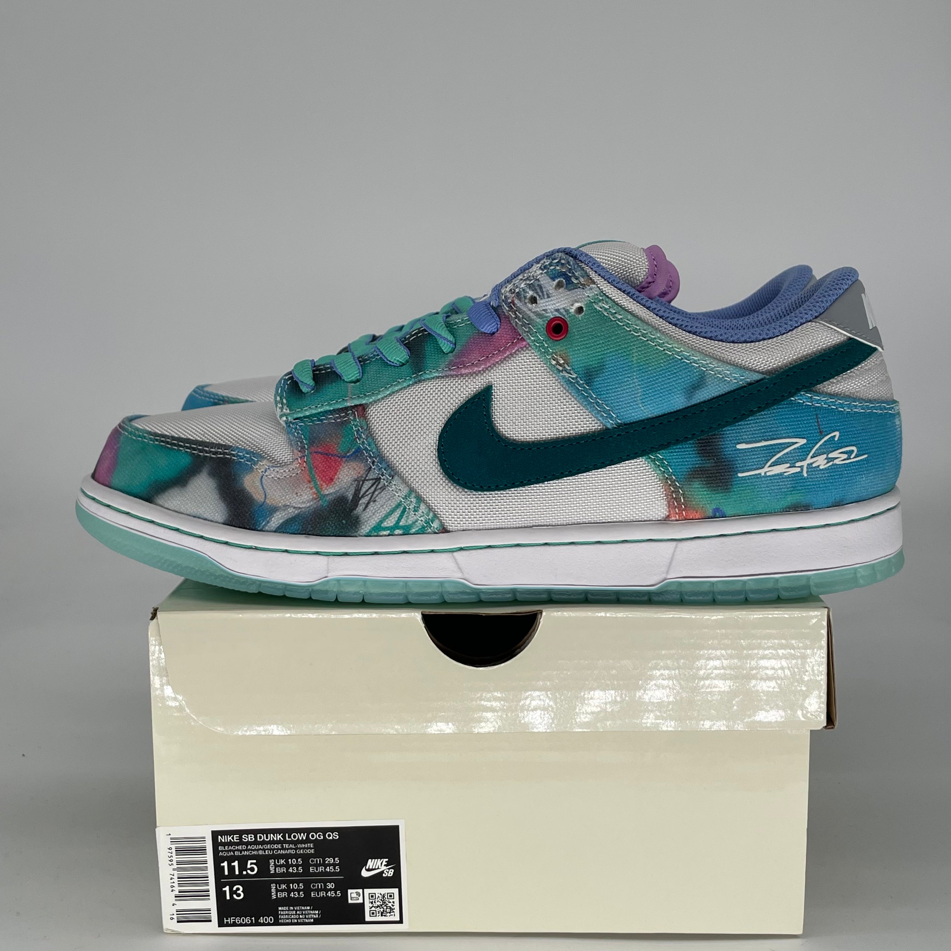 NIKE SB DUNK LOW FUTURA HF6061-400 SIZE 11.5/13W