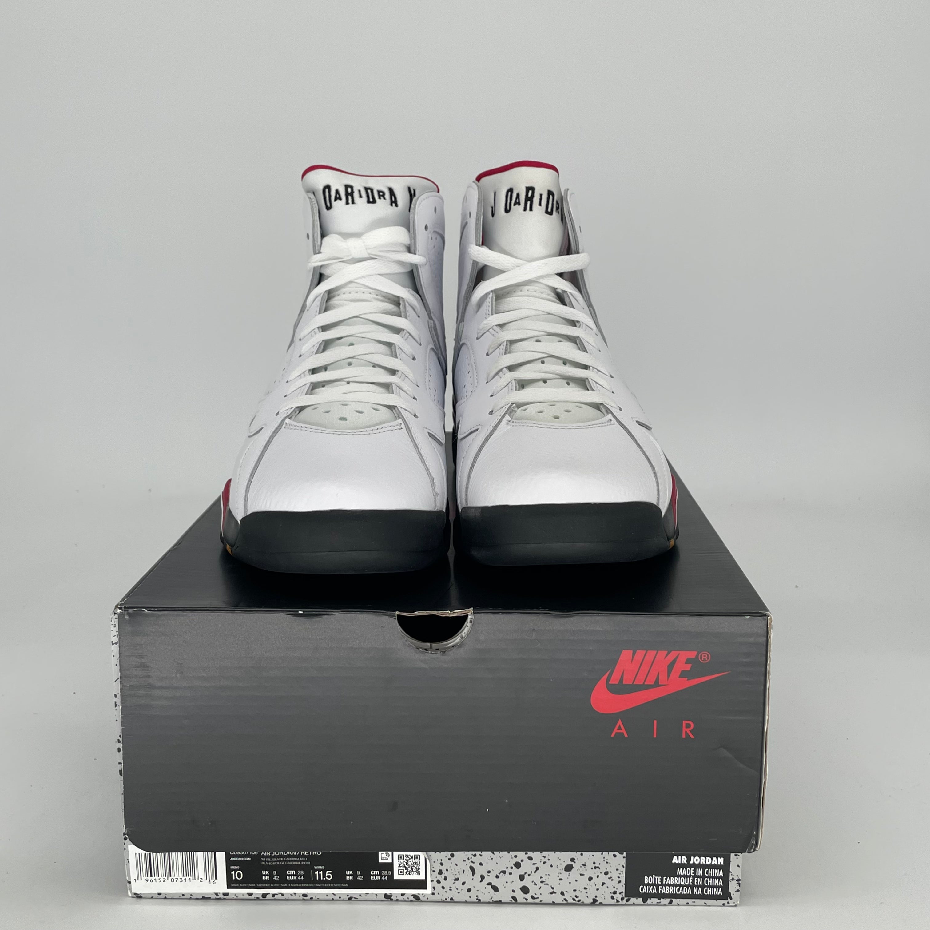 AIR JORDAN 7 CARDINAL CU9307-106 SIZE 10/11.5W