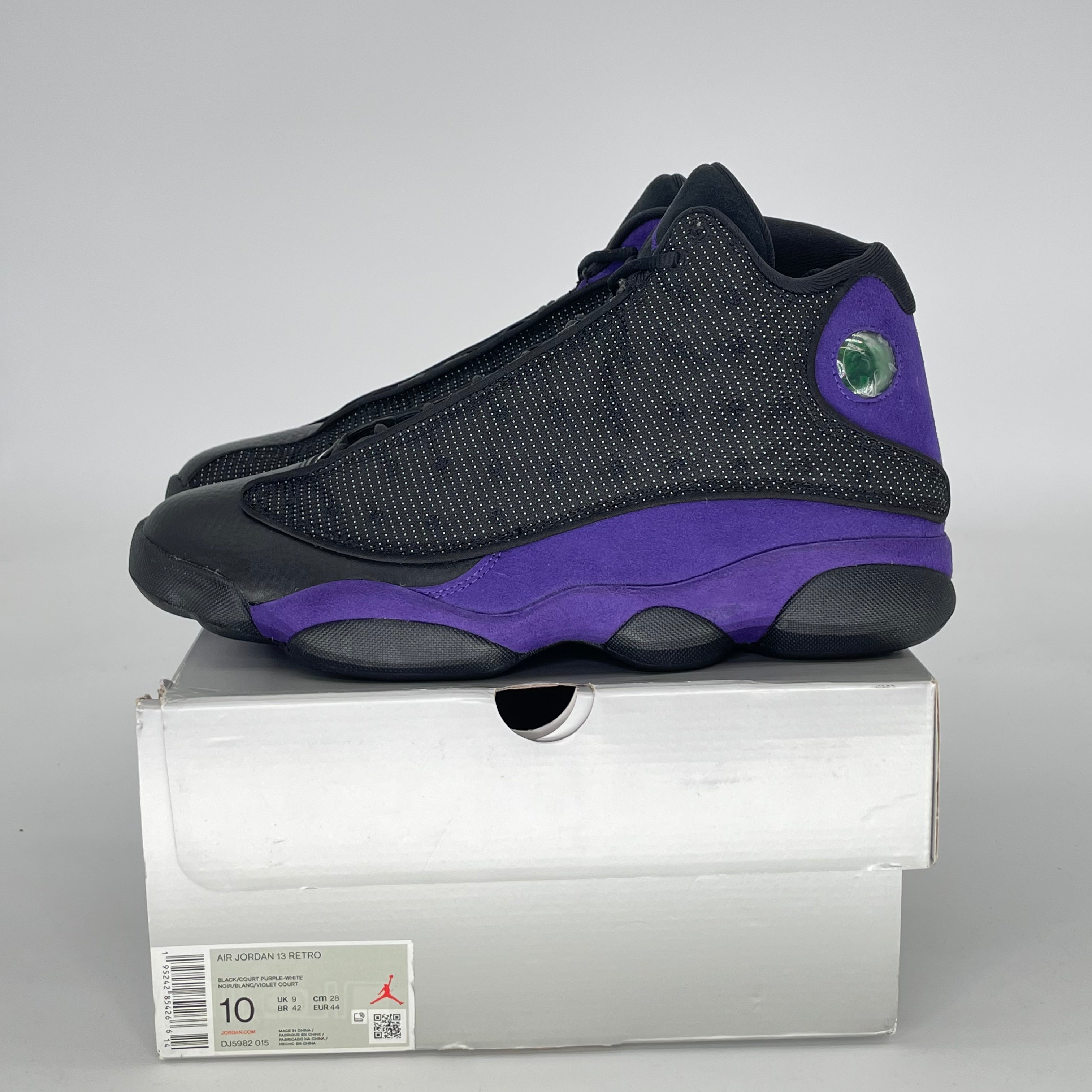 AIR JORDAN 13 COURT PURPLE DJ5982-015 SIZE 10/11.5W