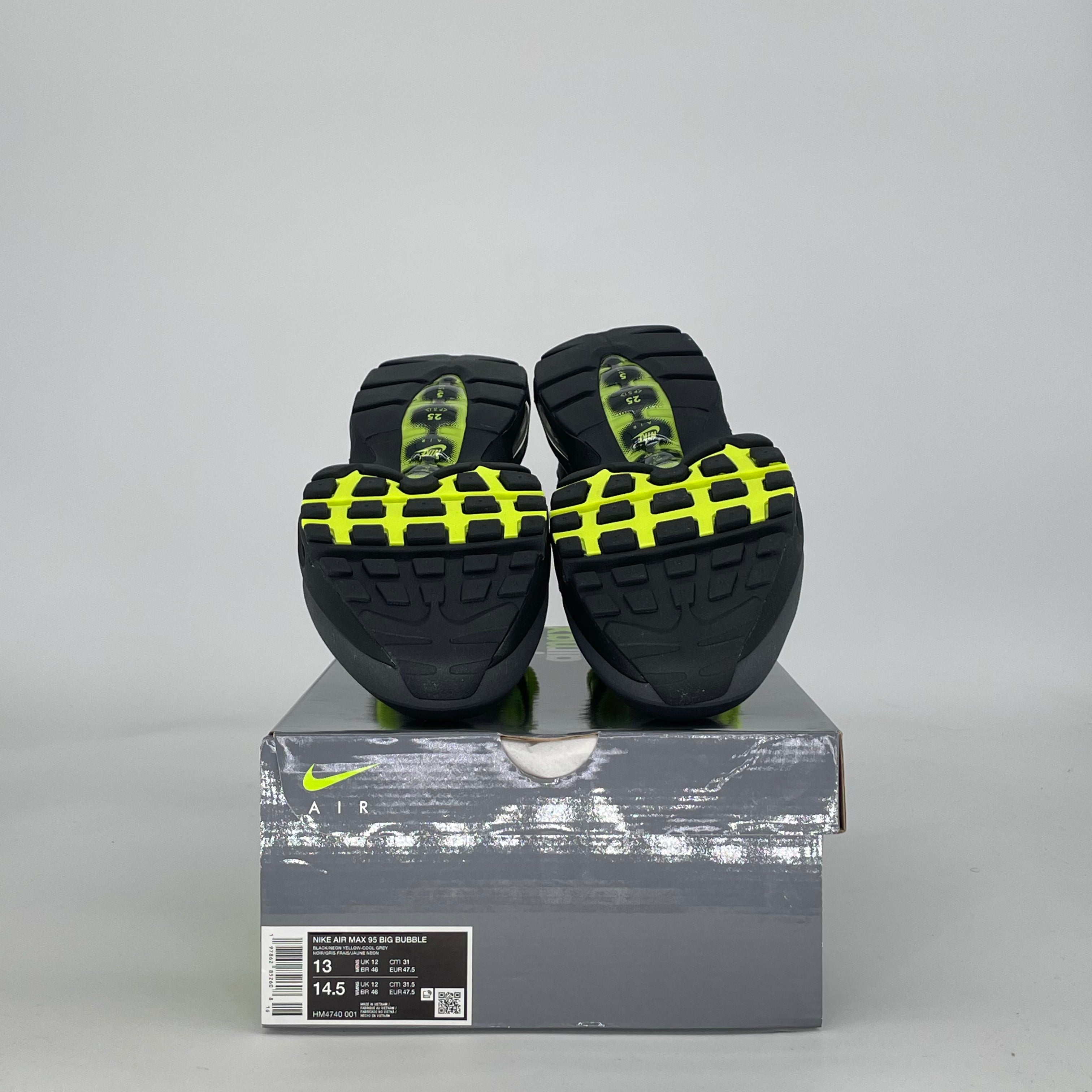 NIKE AIR MAX 95 BIG BUBBLE NEON HM4740-001 SIZE 13/14.5W