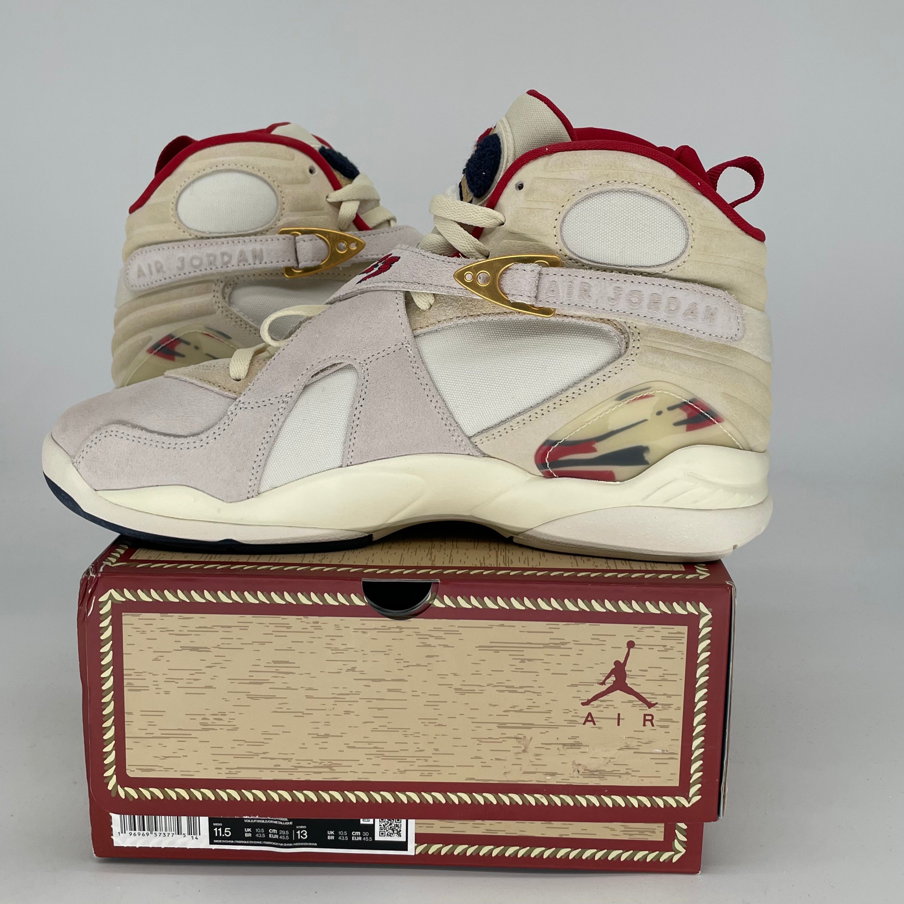 AIR JORDAN 8 SOULFLY MI CASA SU CASA SIZE 11.5/13W FJ2850-107