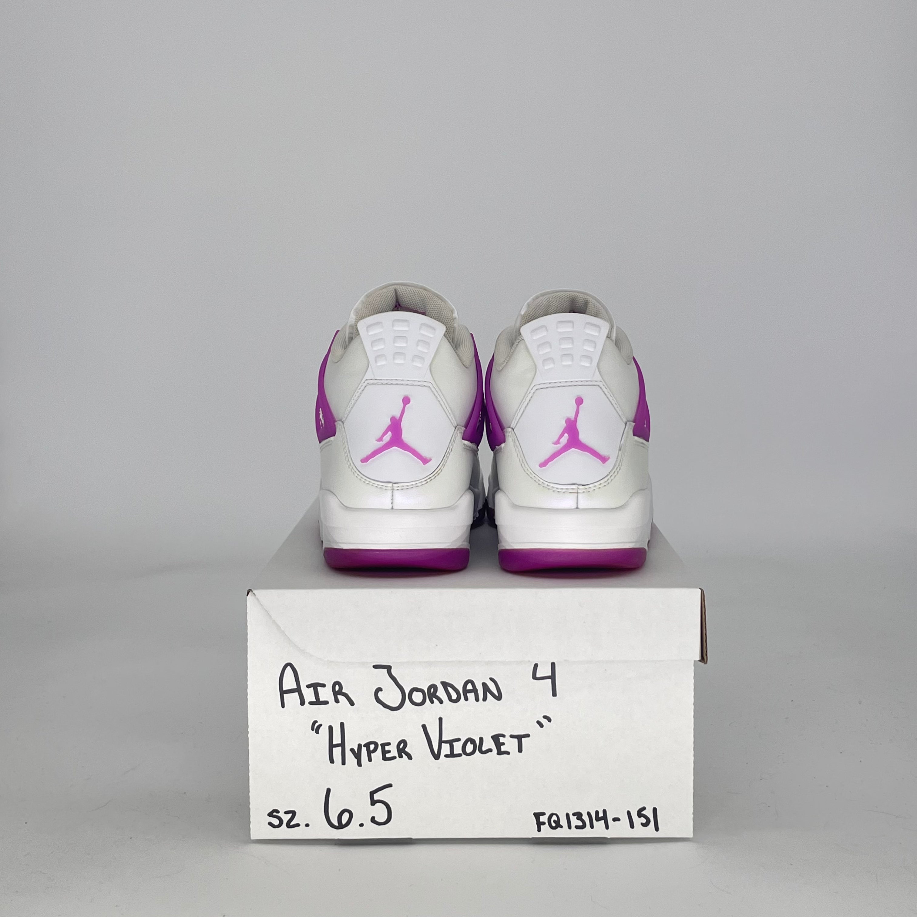 AIR JORDAN 4 HYPER VIOLET FQ1314-151 SIZE 6.5/8W GS