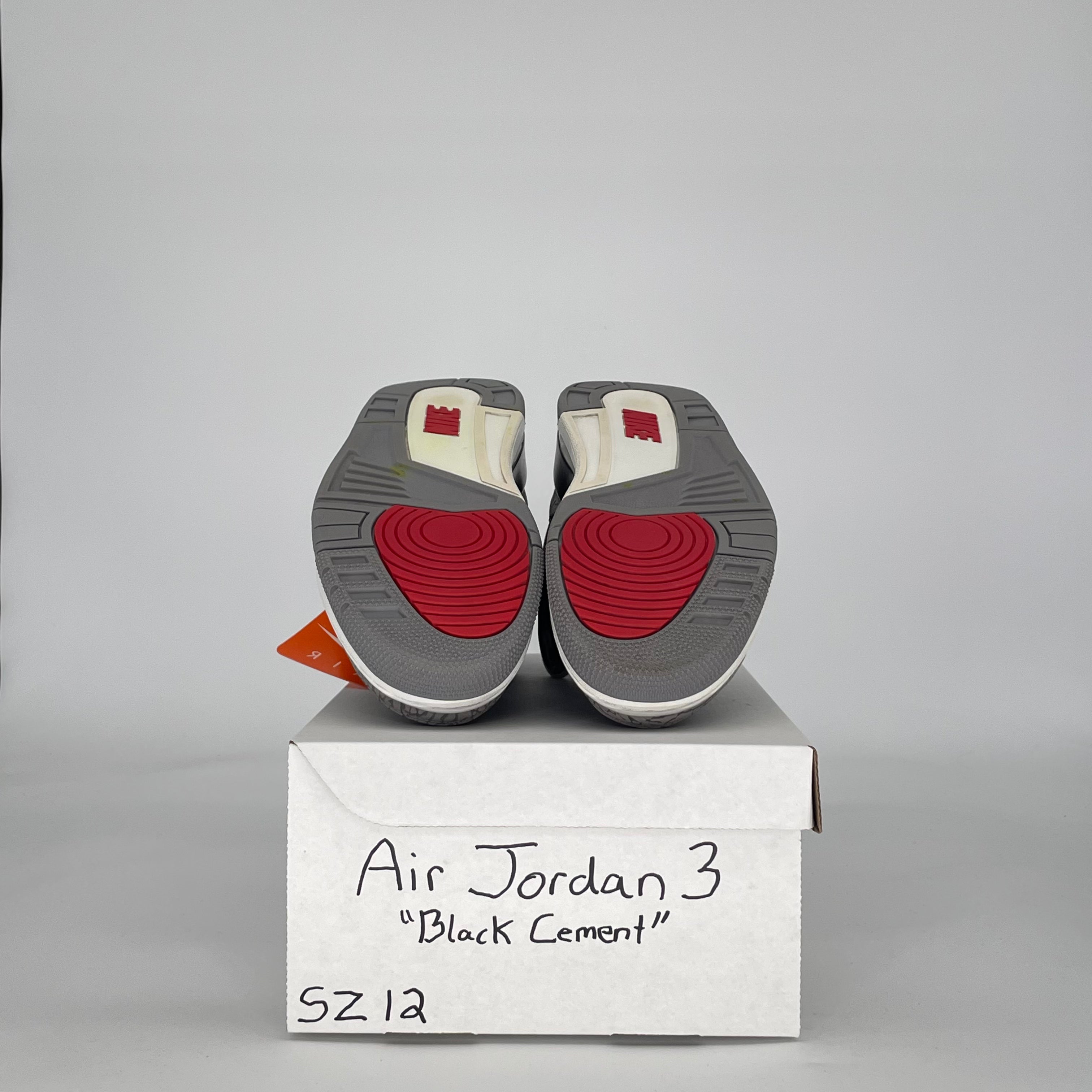 AIR JORDAN 3 BLACK CEMENT DN3707-010 SIZE 12/13.5W