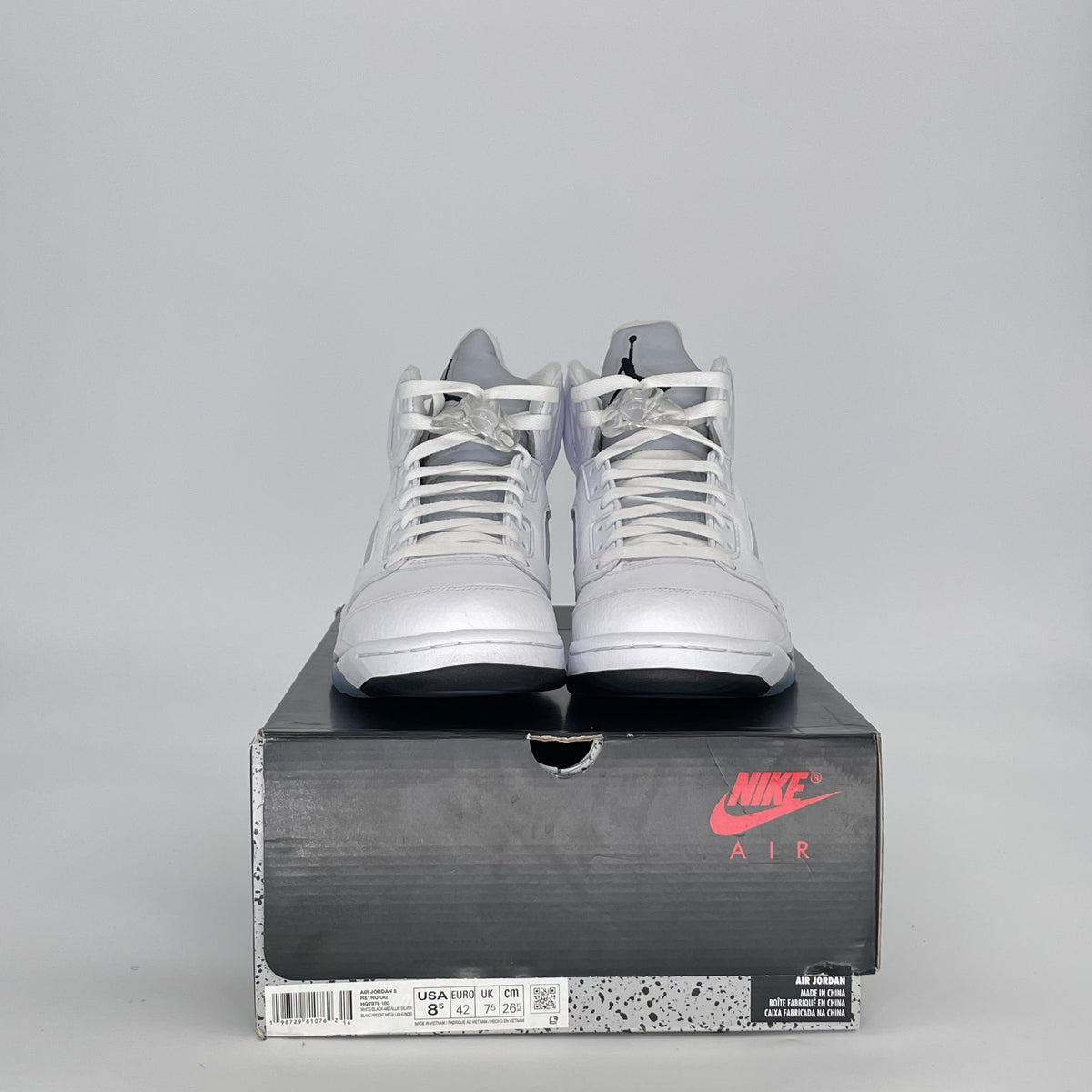 Jordan 5 Retro White Metallic (2026)