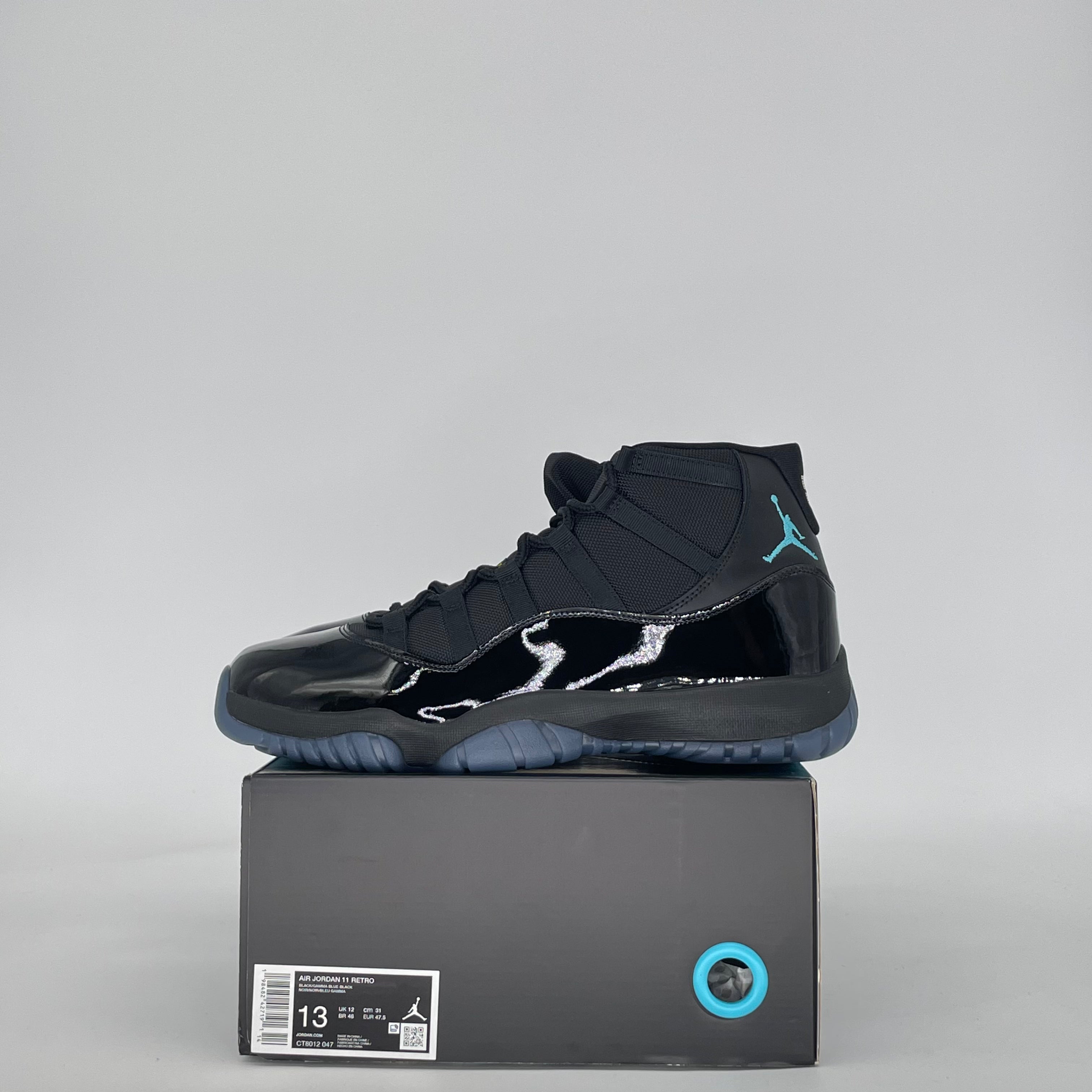 AIR JORDAN 11 GAMMA BLUE CT8012-047 SIZE 13/14.5W