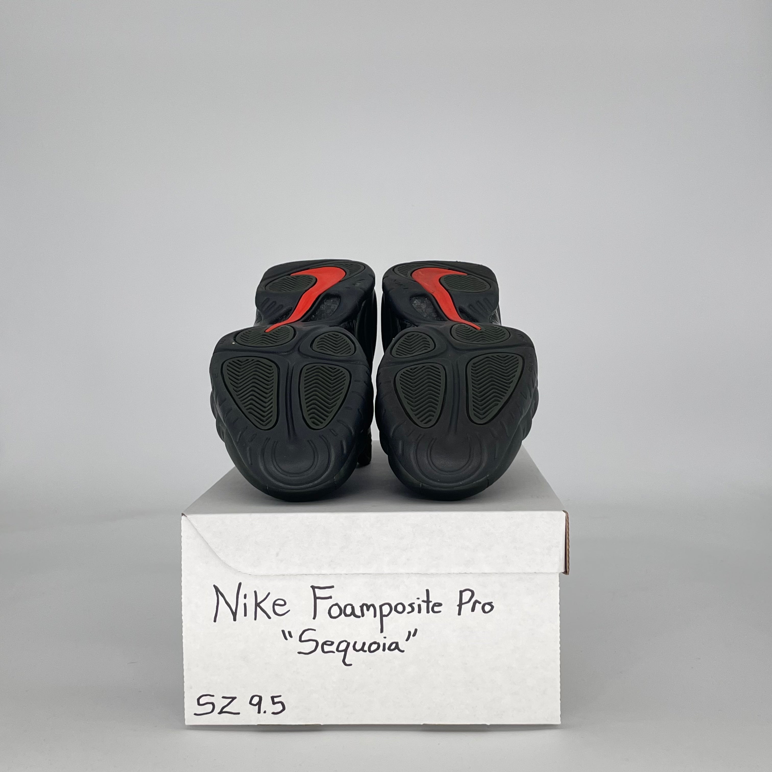 NIKE AIR FOAMPOSITE PRO SEQUOIA 624041-304 SIZE 9.5/11W