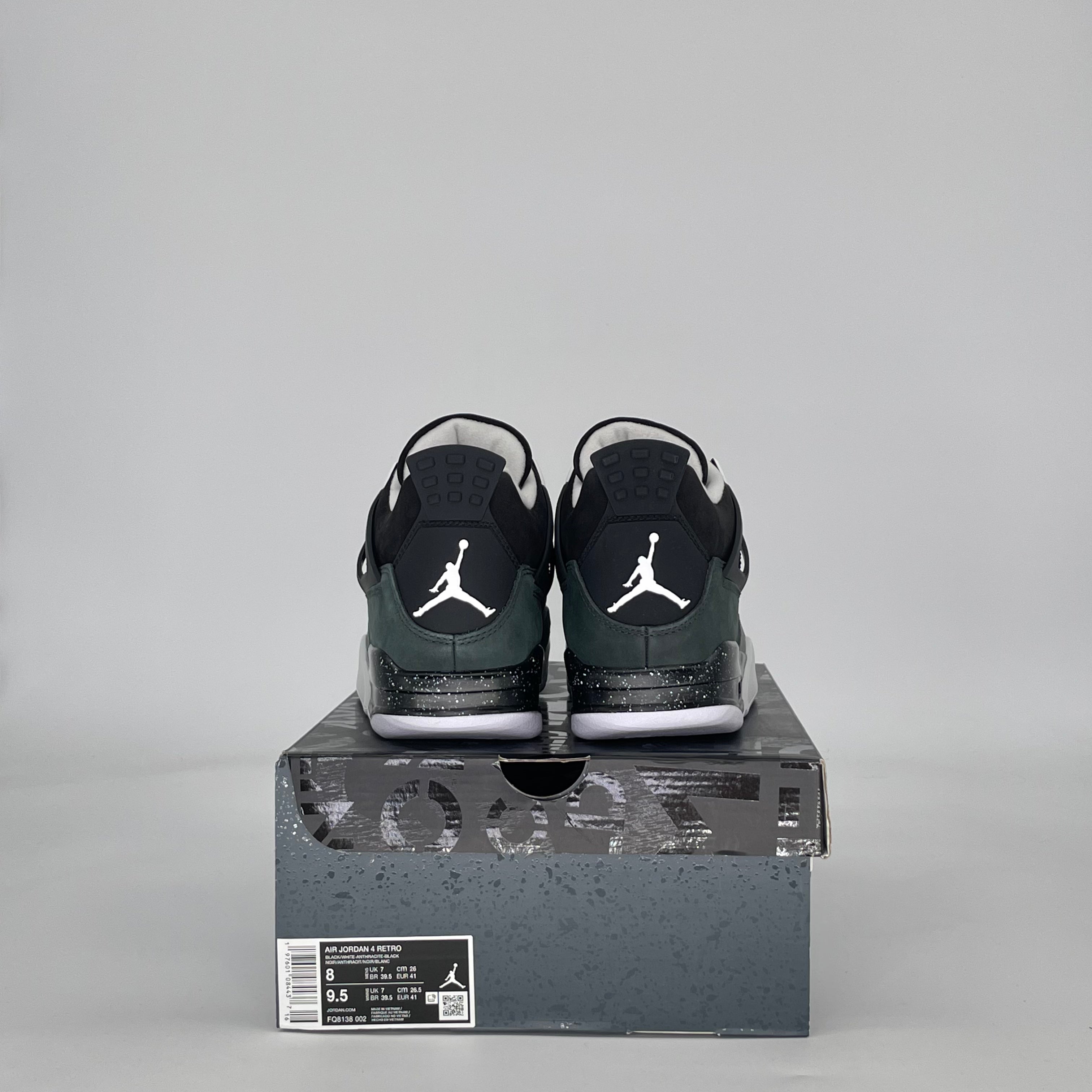 AIR JORDAN 4 FEAR (2024) FQ8138-002 SIZE 8/9.5W