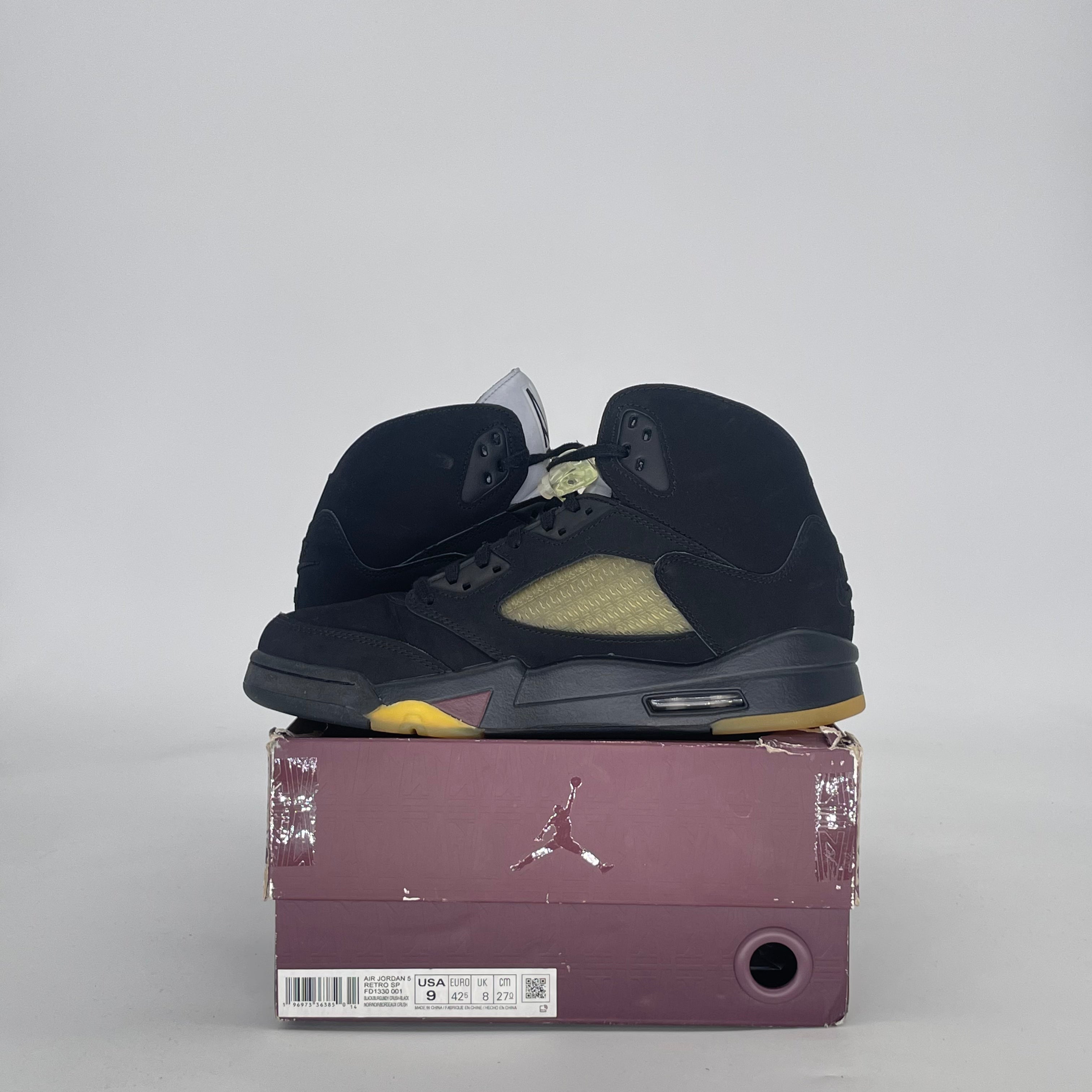 AIR JORDAN 5 A MA MANIERE DUSK FD1330-001 SIZE 9/10.5W