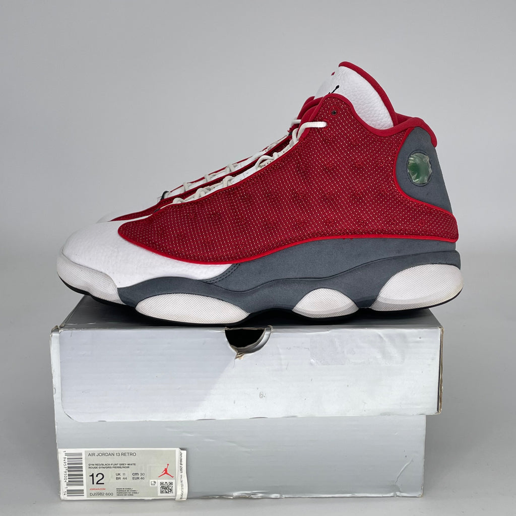 Air Jordan 13 Retro Gym Red Flint Grey Size 12/13.5W DJ5982-600