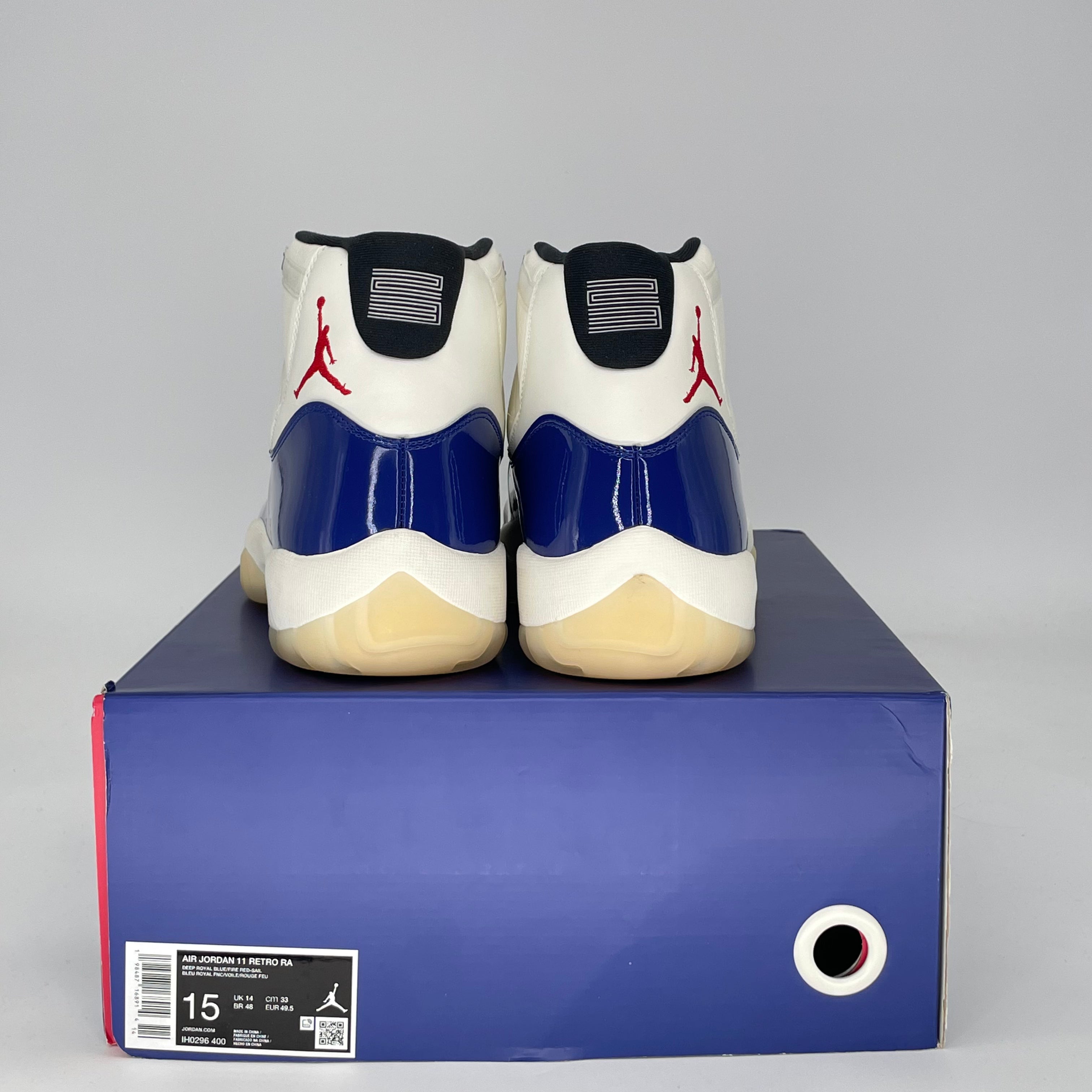 AIR JORDAN 11 RARE AIR IH0296-400 SIZE 15/16.5W