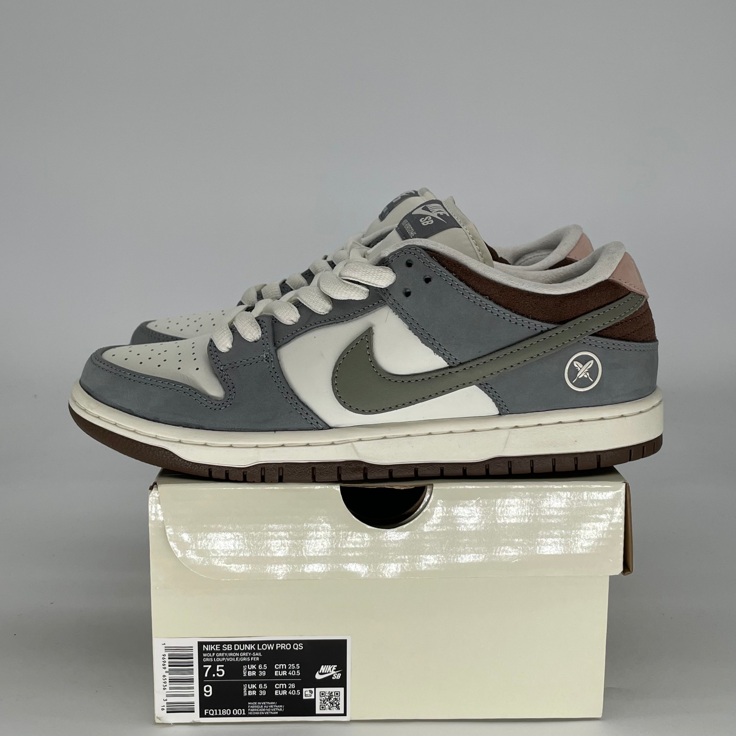 NIKE SB DUNK LOW YUTO HORIGOME FQ1180-001 SIZE 7.5/9W