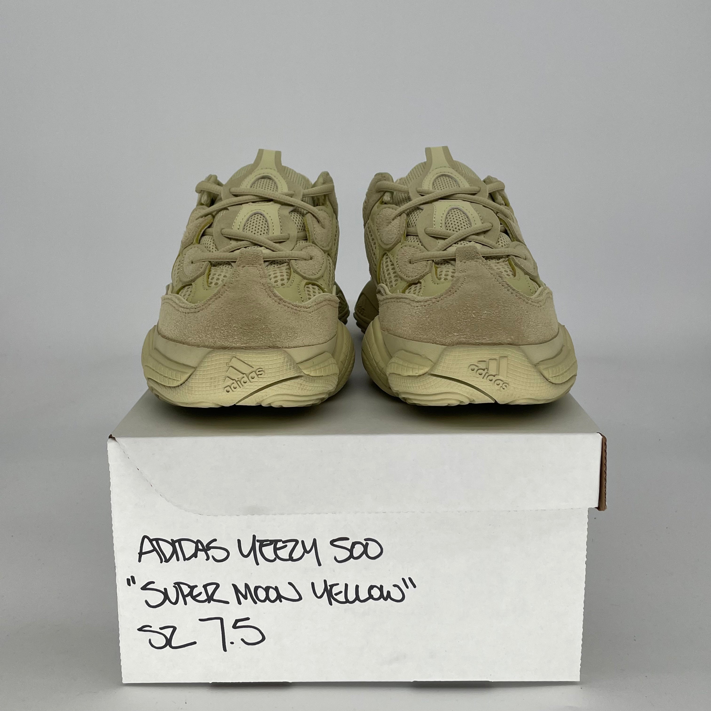 ADIDAS YEEZY 500 SUPER MOON YELLOW DB2966 SIZE 7.5/9W