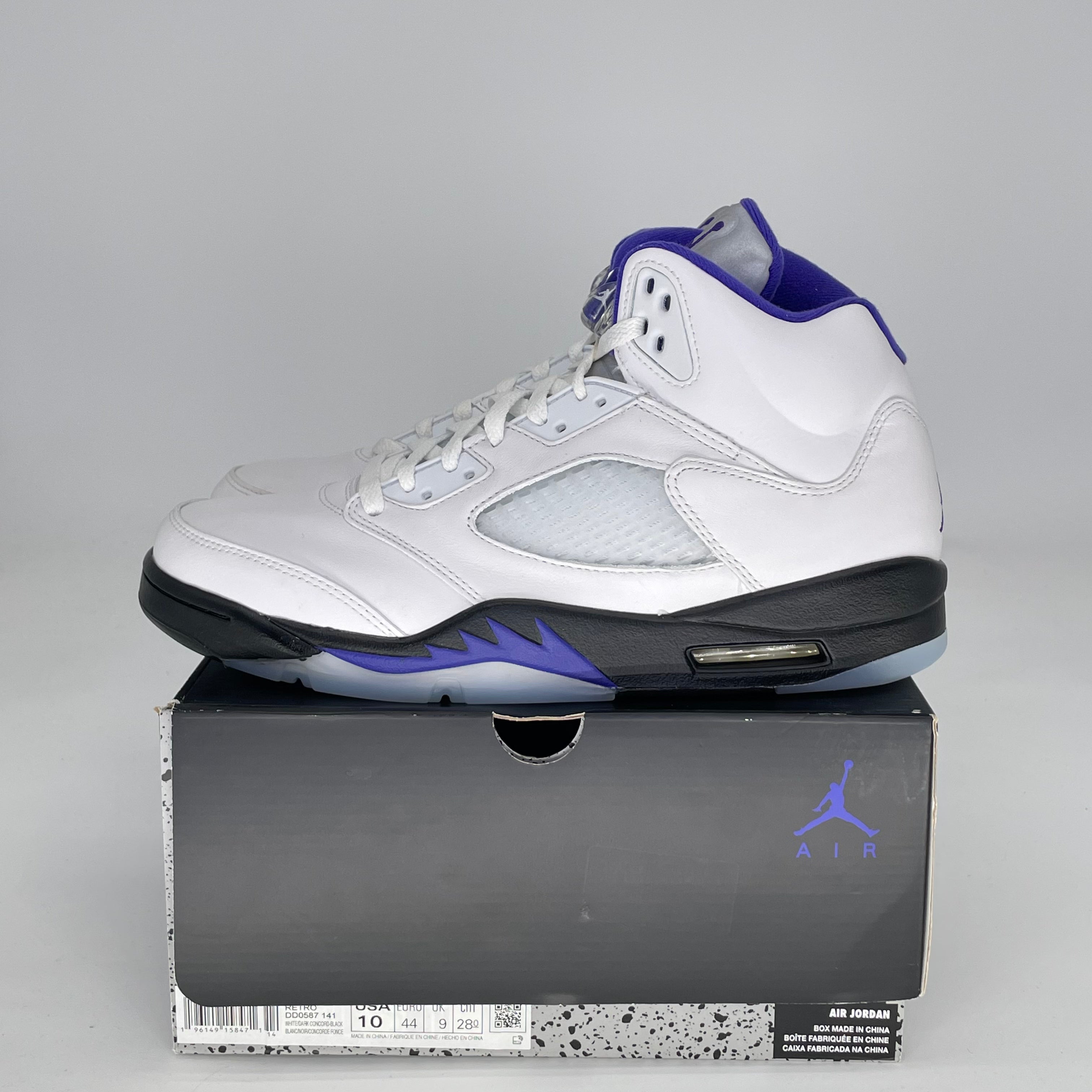 Air Jordan 5 Retro Dark Concord Size 10/11.5W | Air Jordan  display picture 1