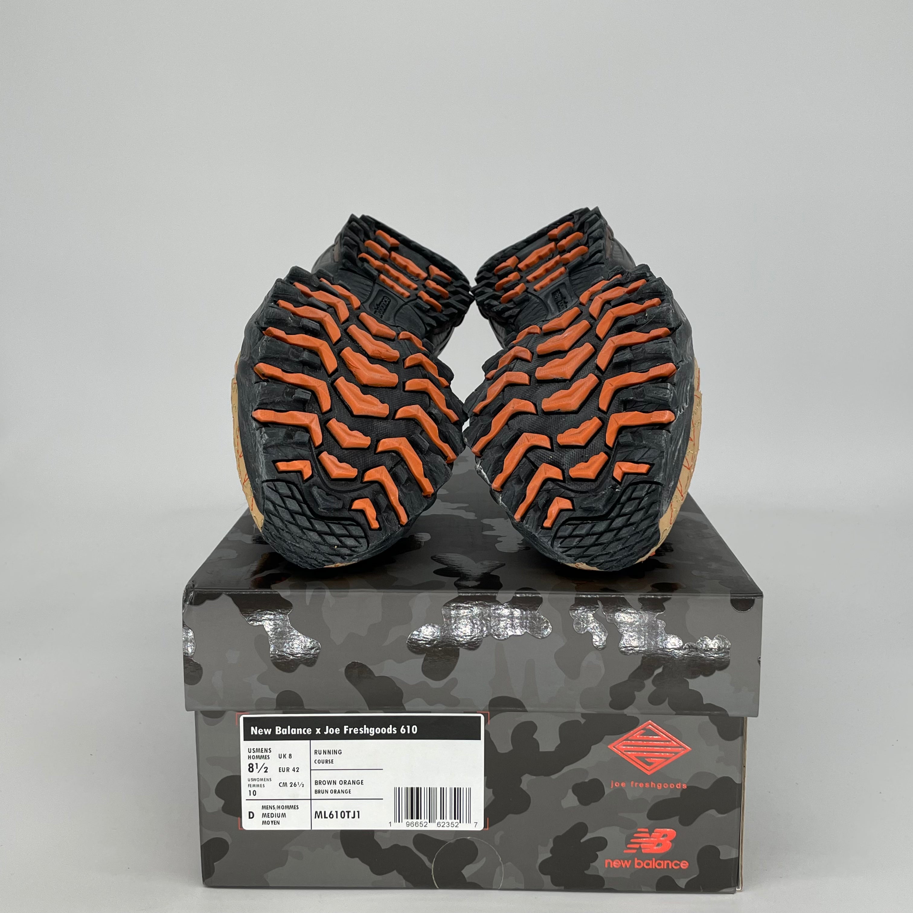 JOE FRESHGOODS X NEW BALANCE 610 BTS LIL DESERT ML610TJ1 SIZE 8.5/10W