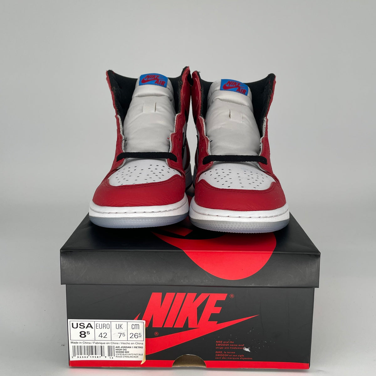 Jordan 1 Retro High Spider-Man Origin Story