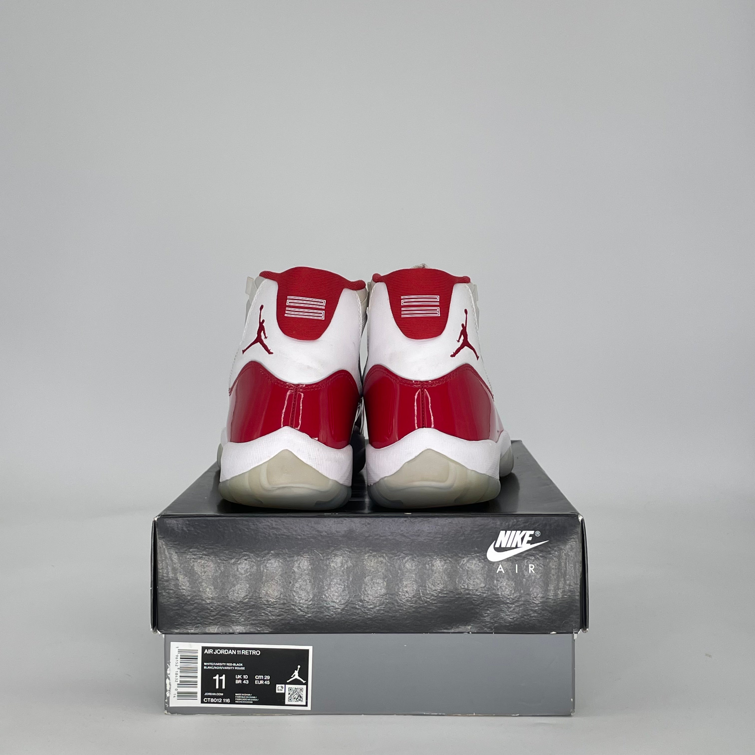 AIR JORDAN 11 CHERRY (2022) CT8012-116 SIZE 11/12.5W
