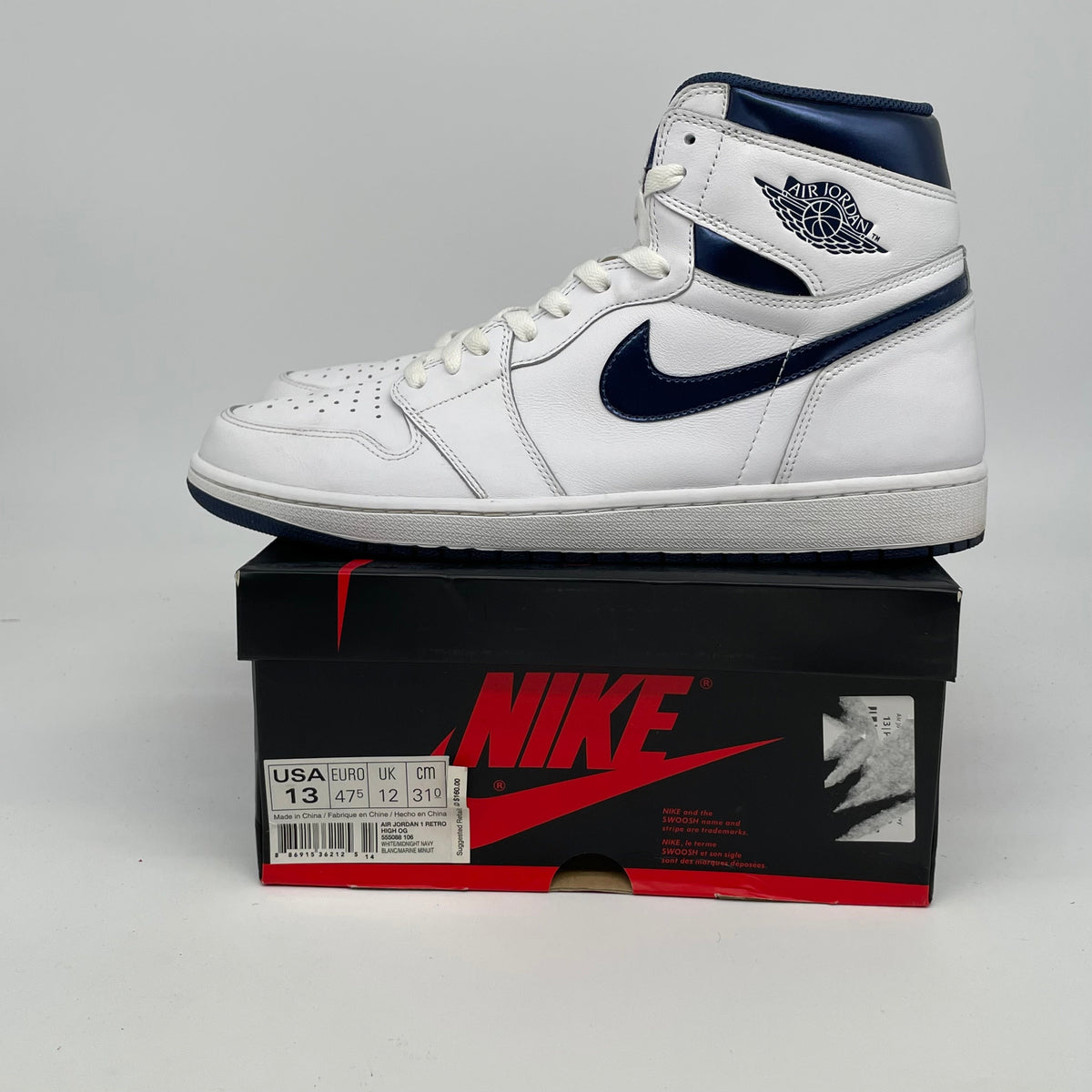 Jordan 1 Retro Metallic Navy (2016)