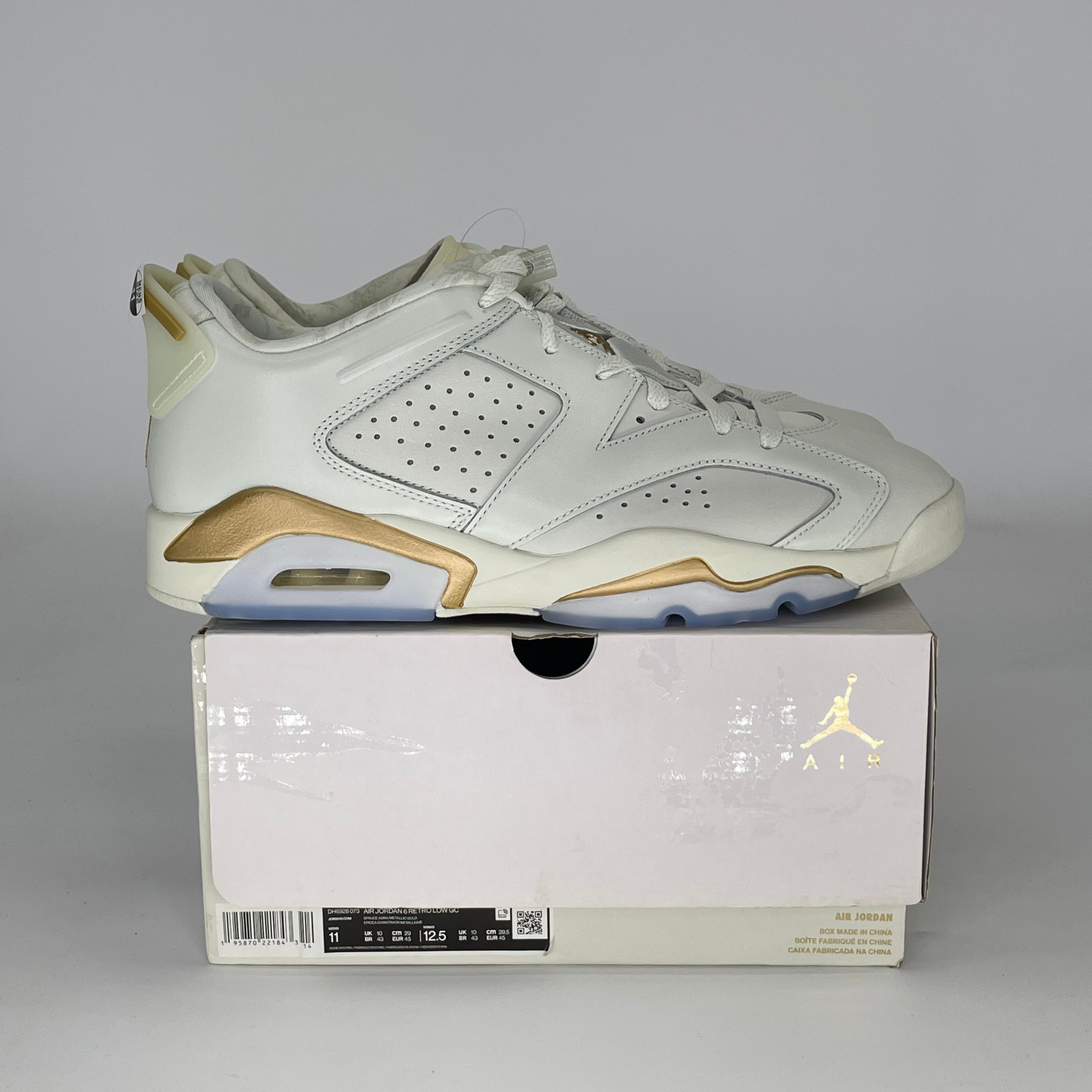 AIR JORDAN 6 LOW LUNAR NEW YEAR 2022 DH6928-073 SIZE 11/12.5W
