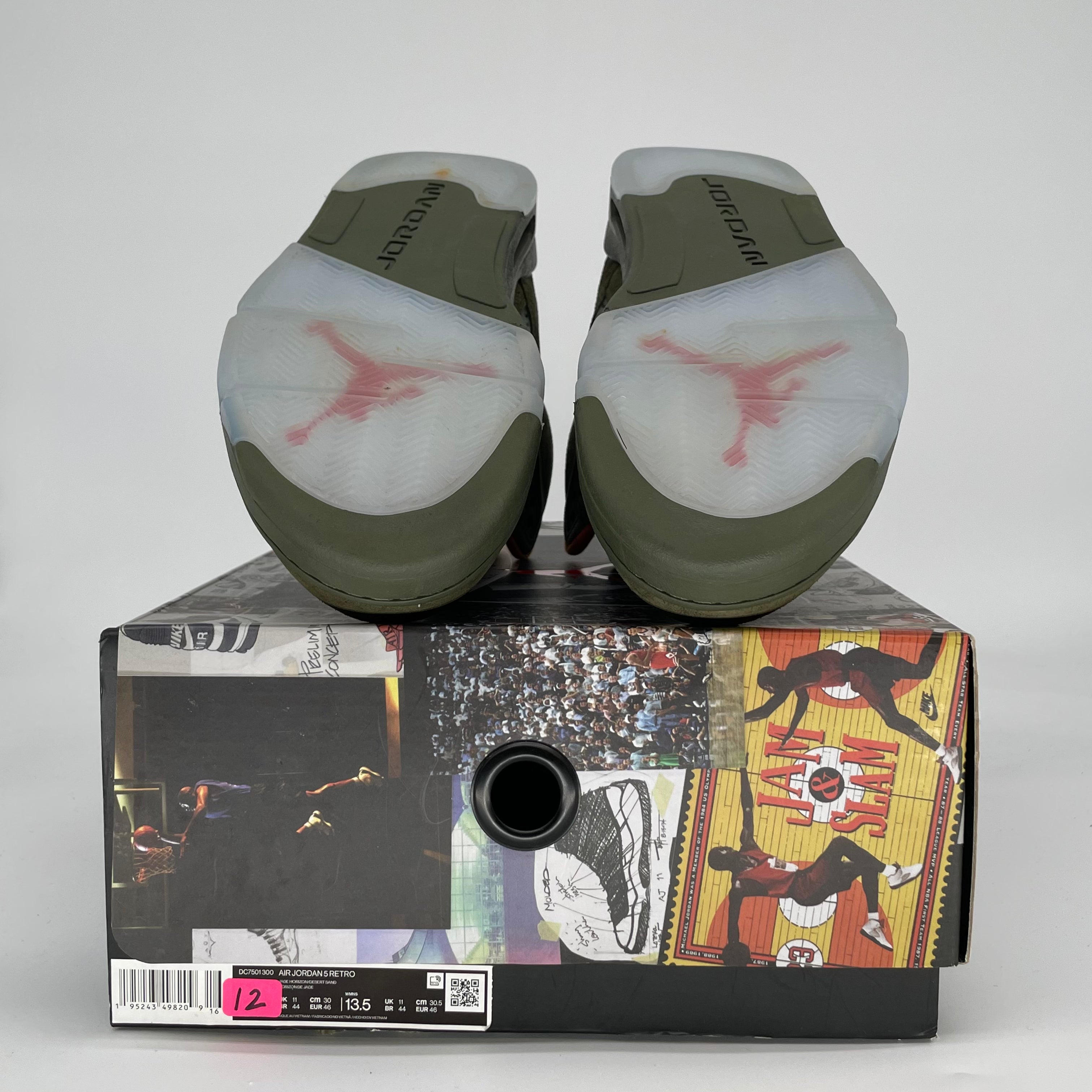 AIR JORDAN 5 OLIVE DD0587-308 SIZE 12/13.5W