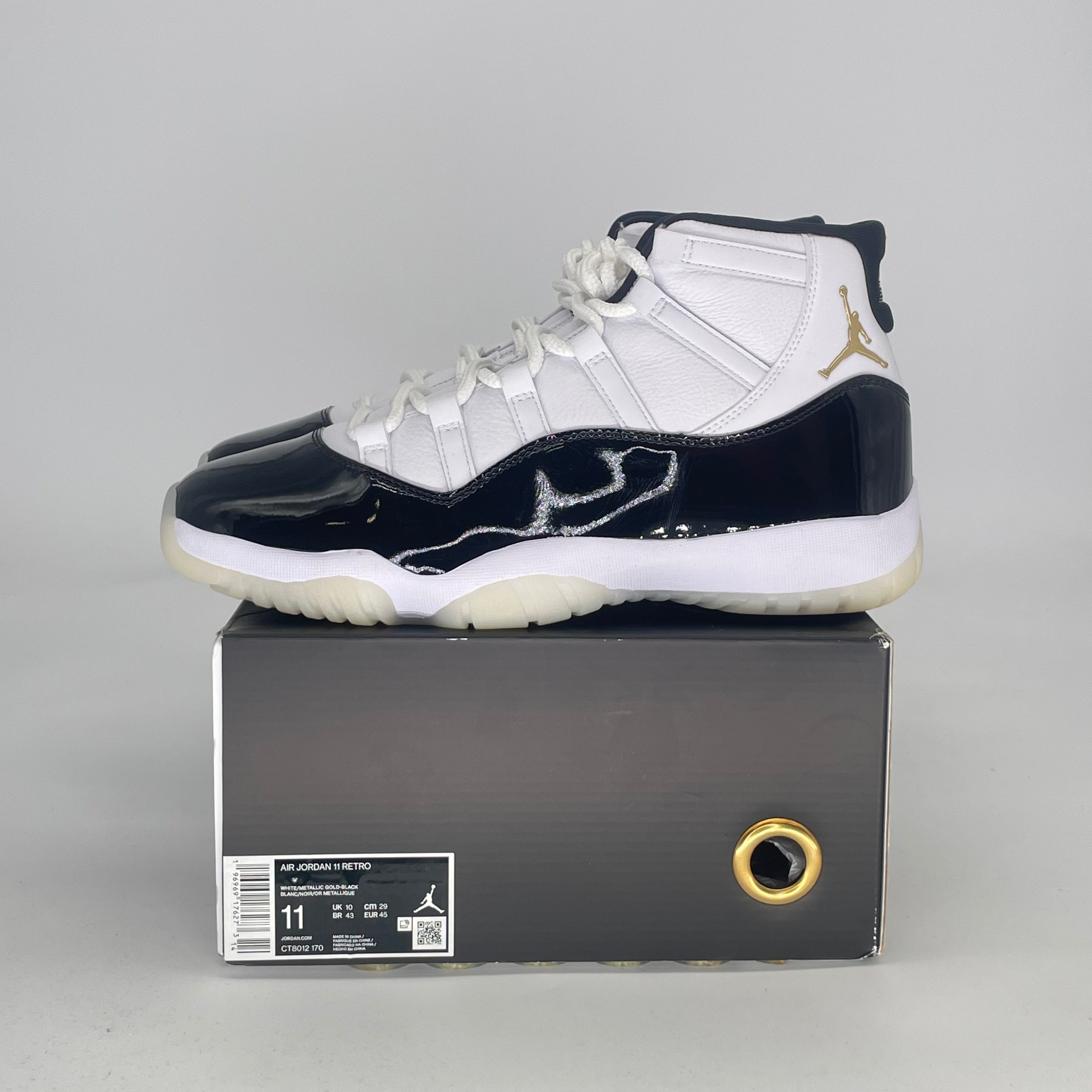 AIR JORDAN 11 DMP GRATITUDE CT8012-170 SIZE 11/12.5W