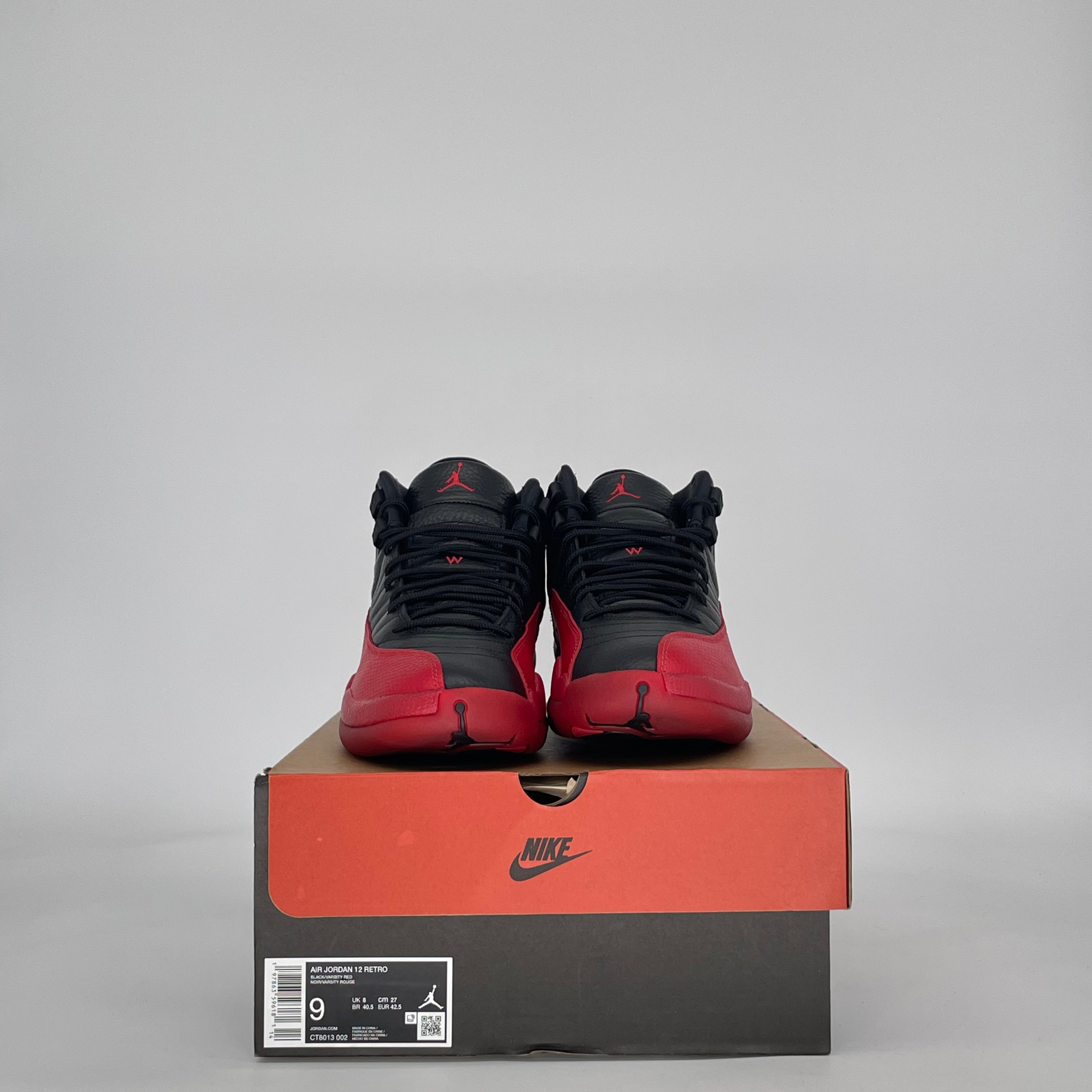 AIR JORDAN 12 FLU GAME CT8013-002 SIZE 9/10.5W