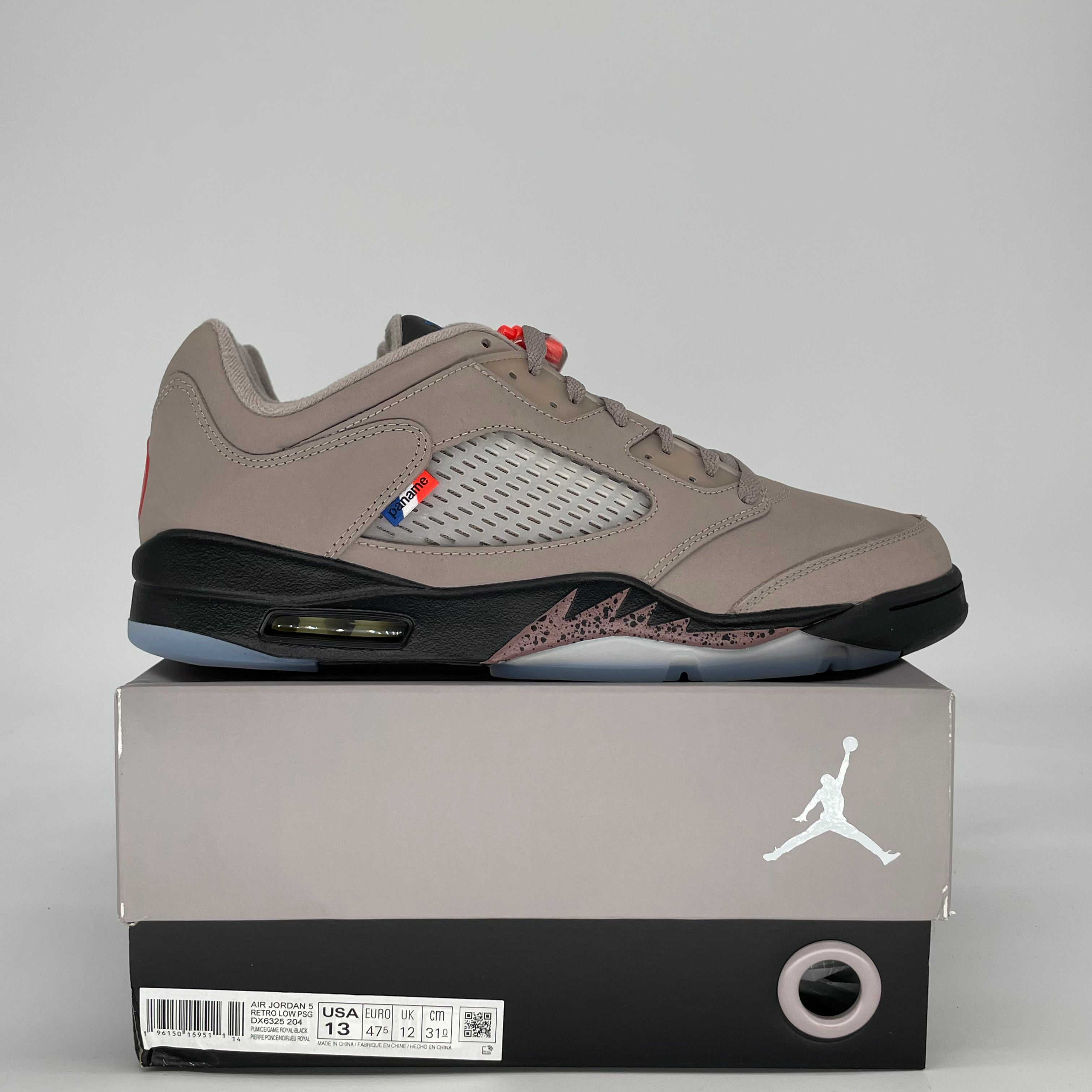 AIR JORDAN 5 LOW PSG DX6325-204 SIZE 13/14.5W