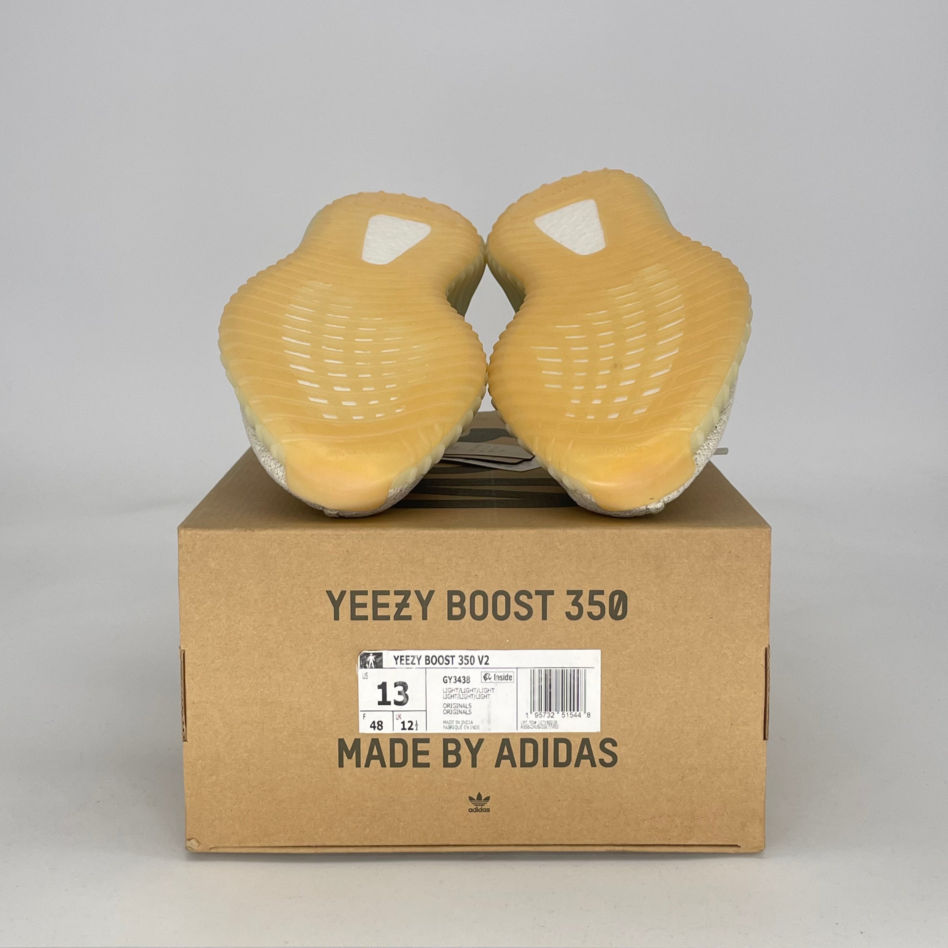 ADIDAS YEEZY BOOST 350 V2 LIGHT GY3438 SIZE 13/14.5W