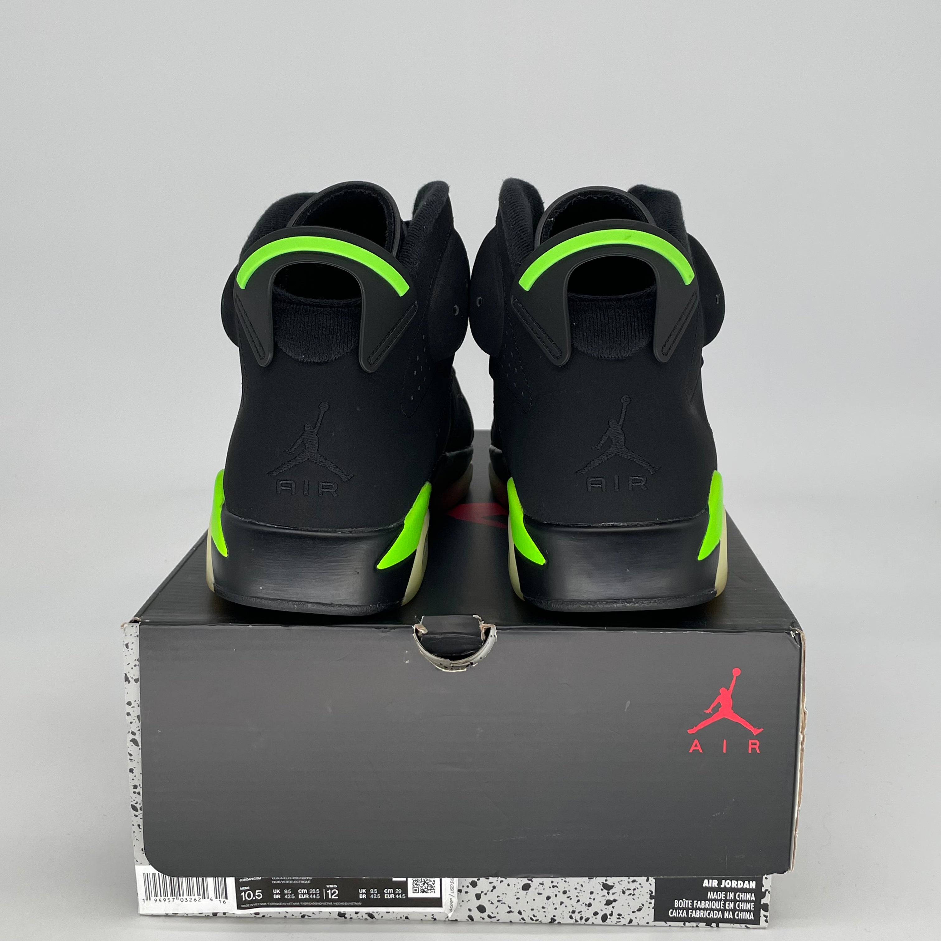 AIR JORDAN 6 ELECTRIC GREEN SIZE 10.5/12W CT8529-003