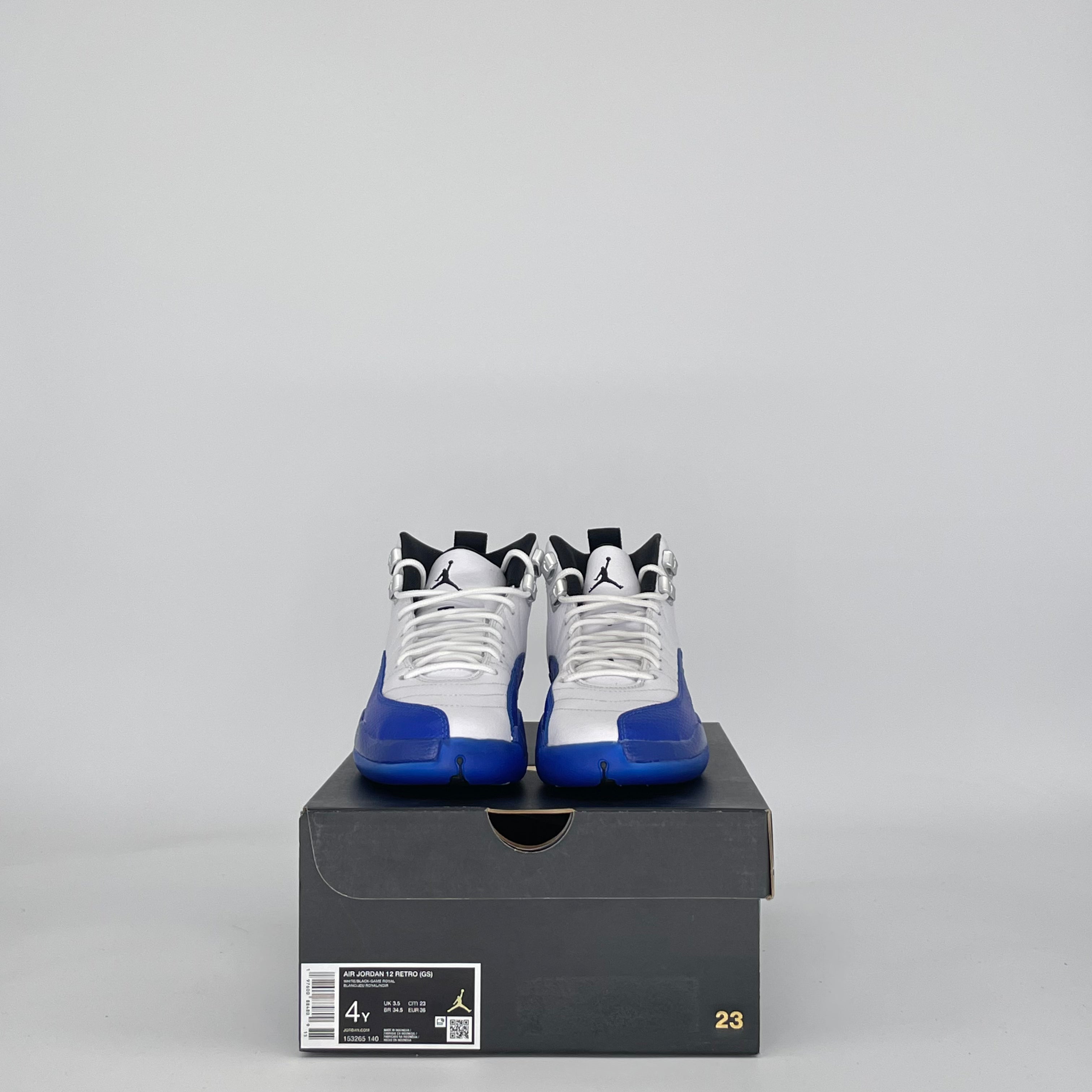 AIR JORDAN 12 BLUEBERRY 153265-140 SIZE 4/5.5W GS
