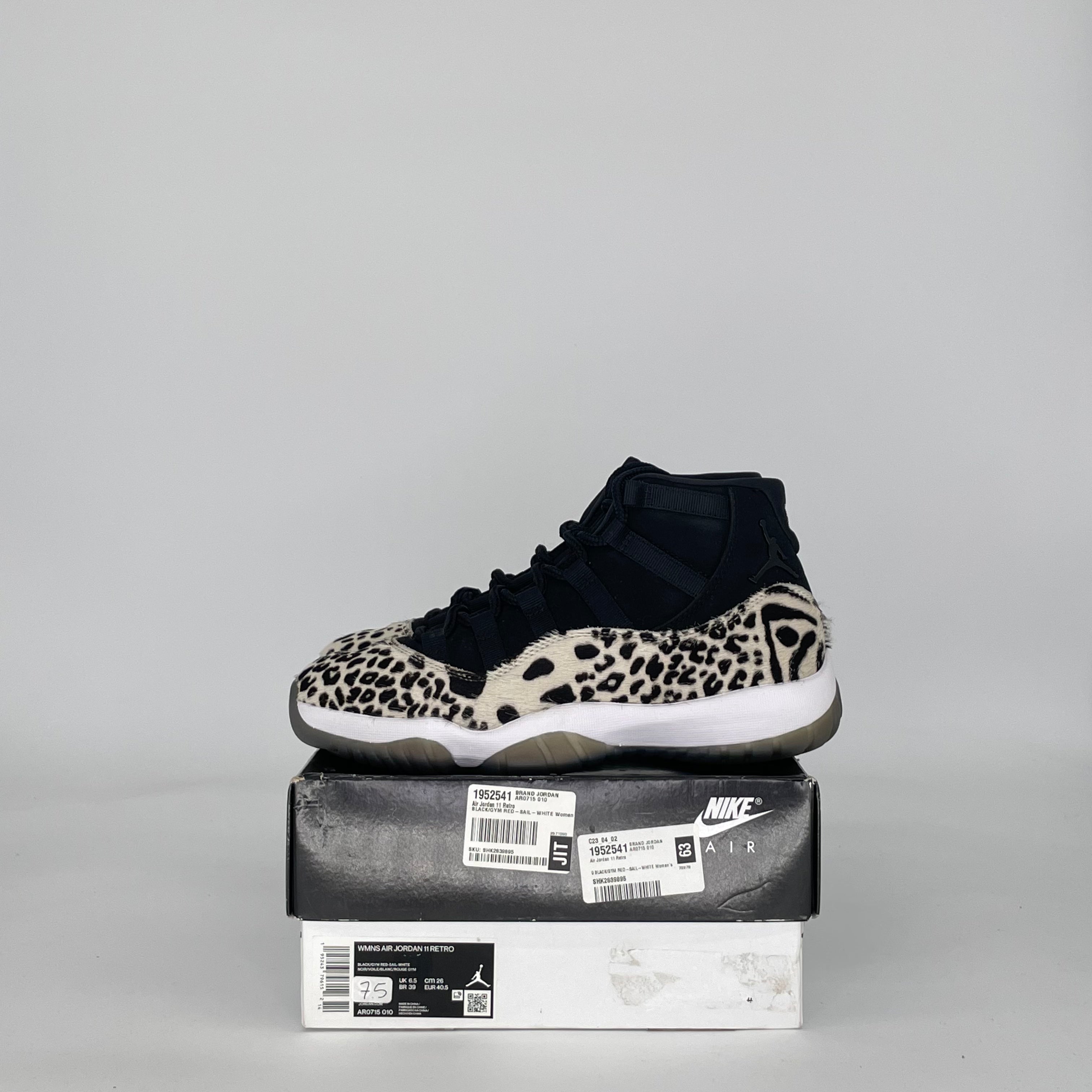 AIR JORDAN 11 ANIMAL INSTINCT AR0715-010 SIZE 7.5/9W MENS