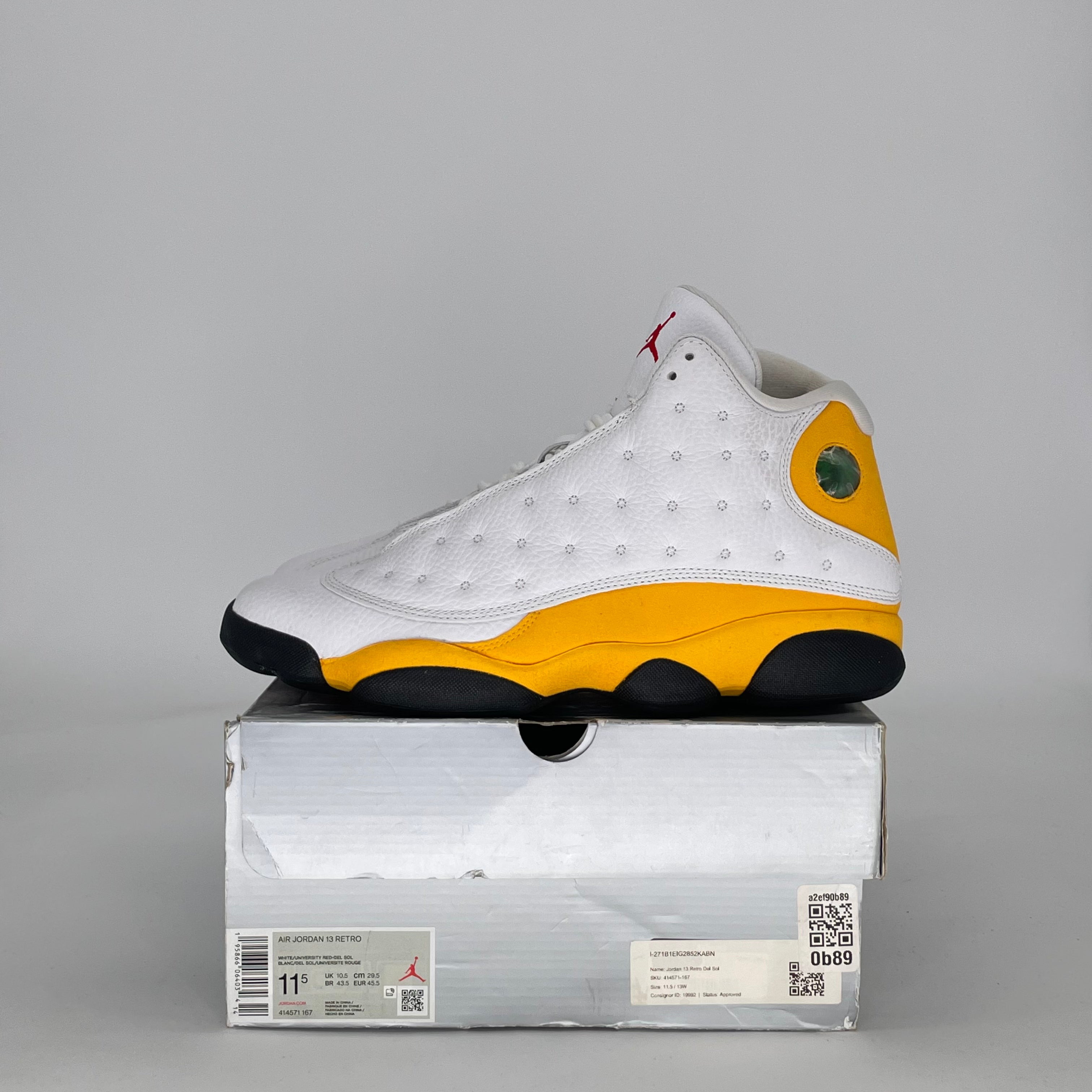 AIR JORDAN 13 DEL SOL 414571-167 SIZE 11.5/13W