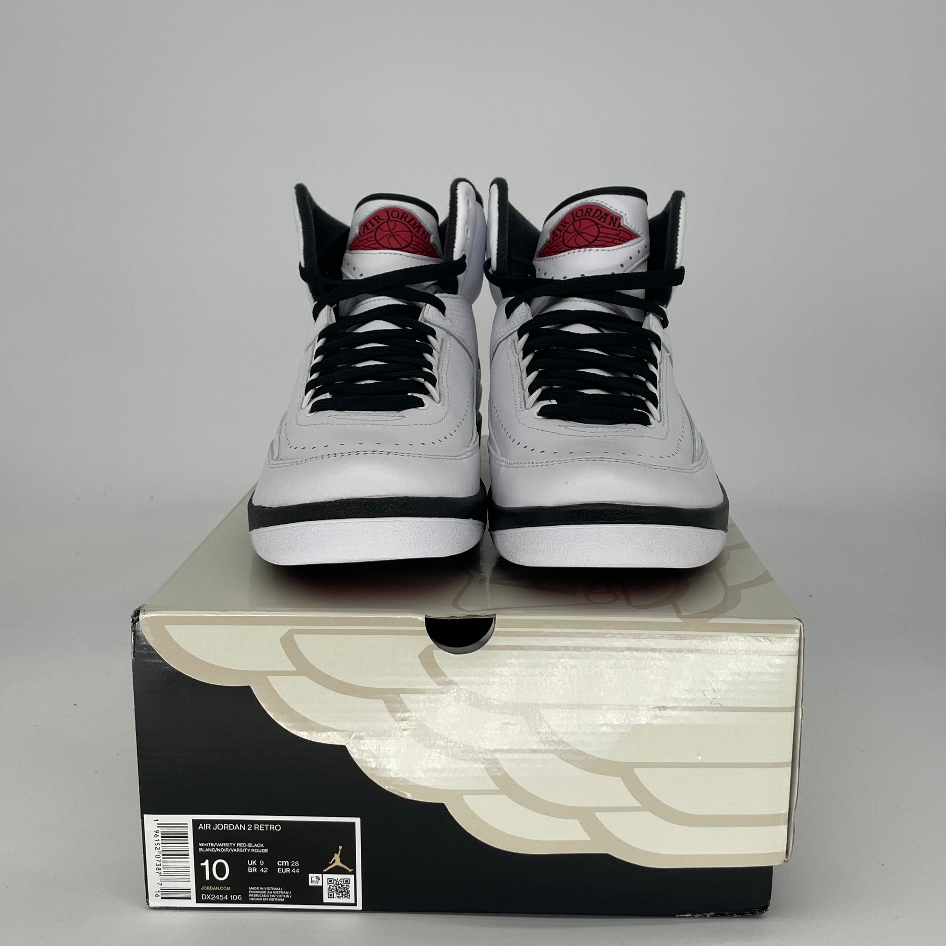 AIR JORDAN 2 CHICAGO DX2454-106 SIZE 10/11.5W